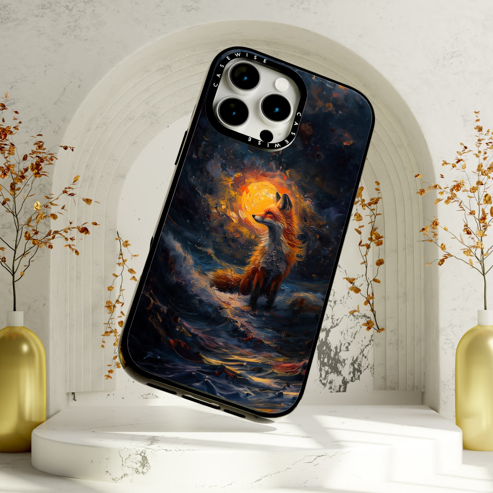Fox in Waves - Etui