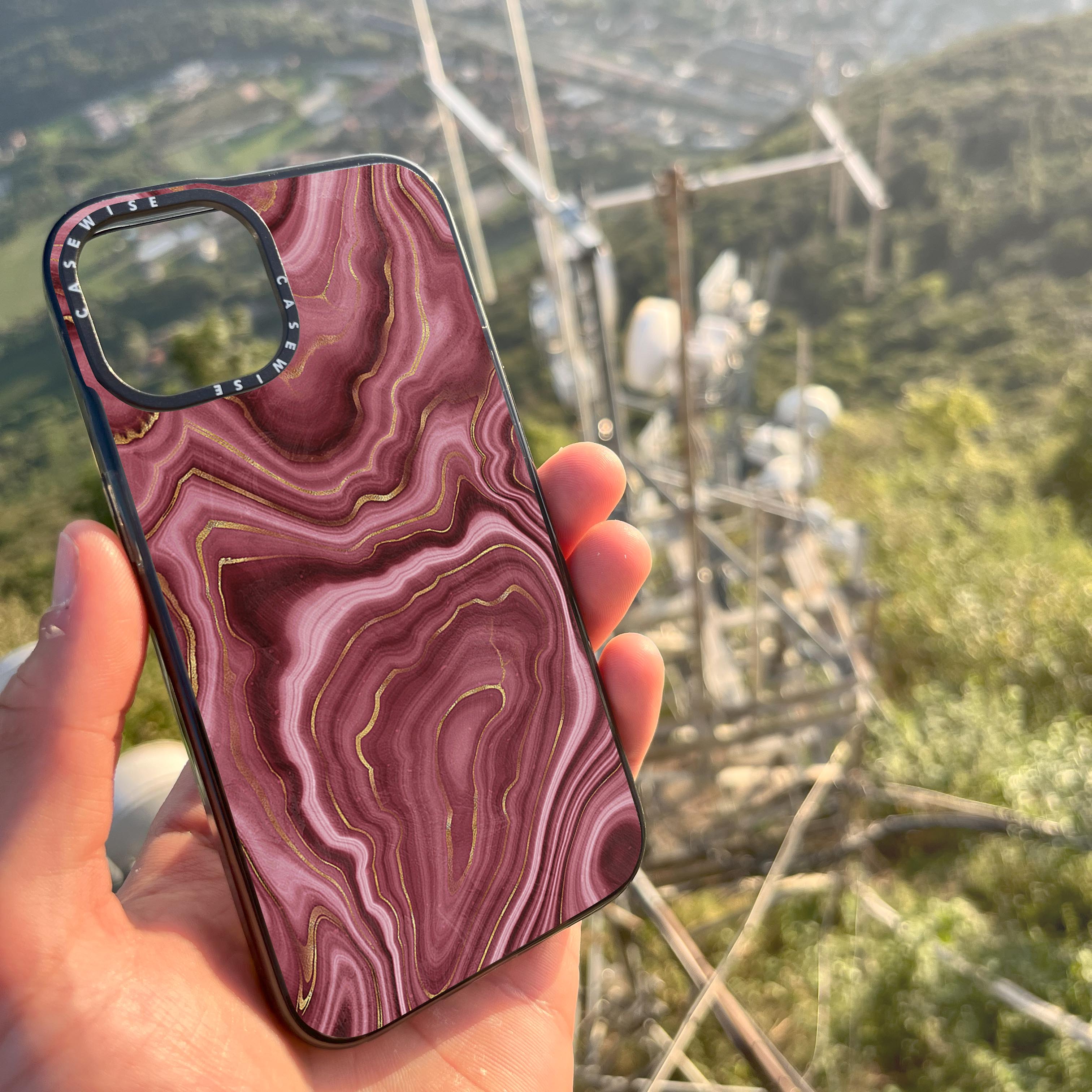 Red Agate Texture 06 - Etui