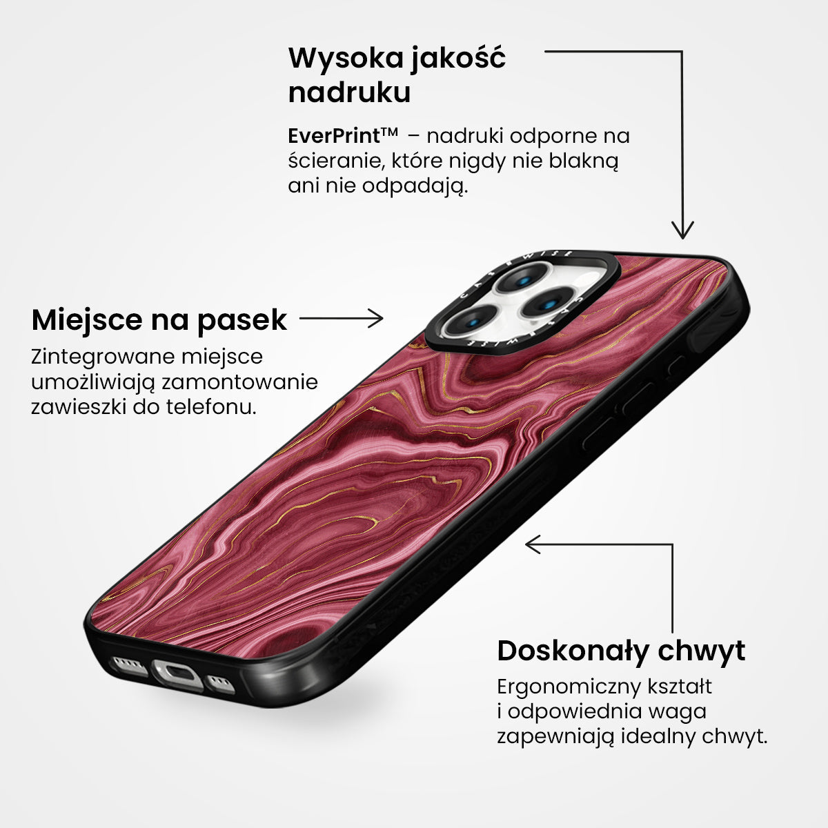 Red Agate Texture 06 - Etui