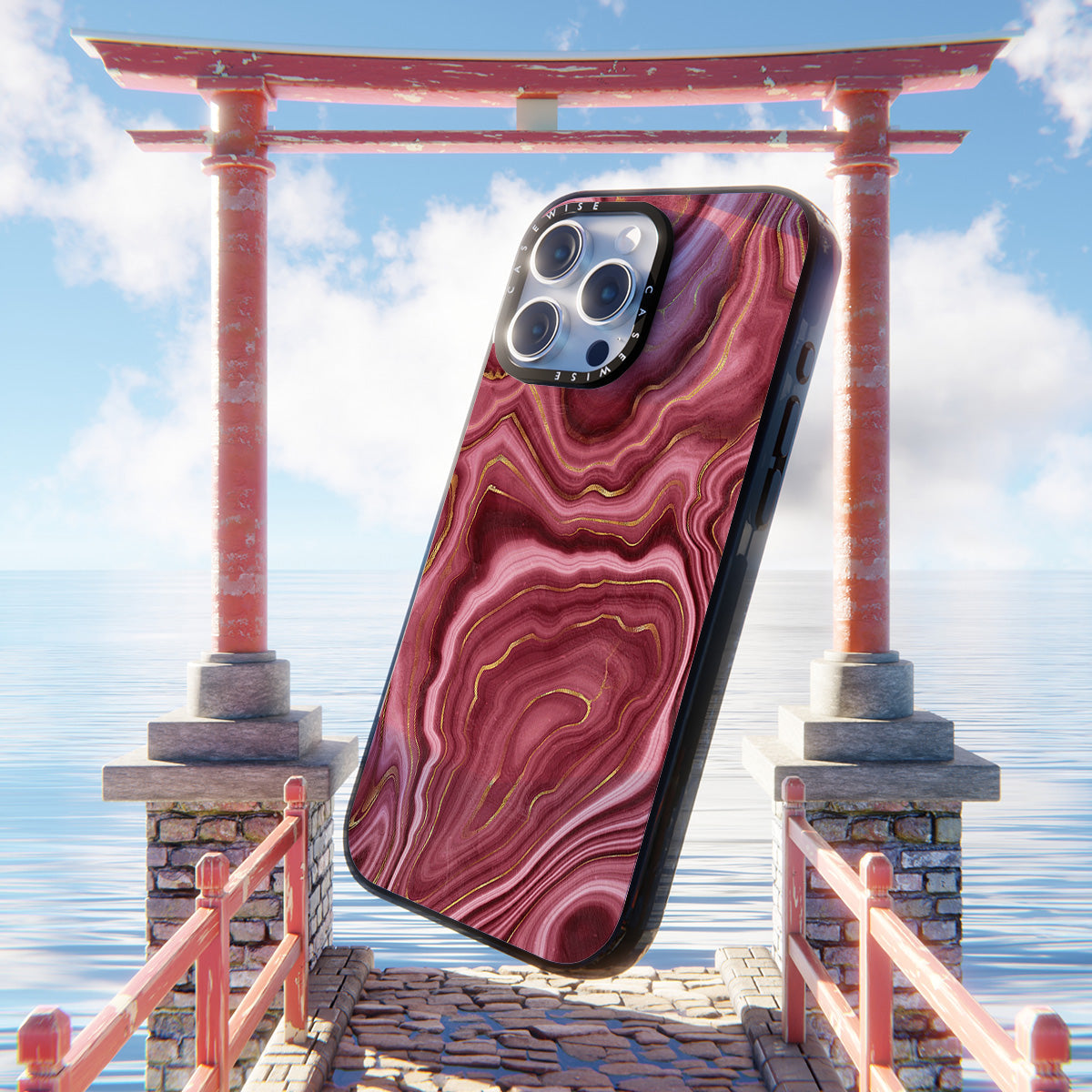 Red Agate Texture 06 - Etui