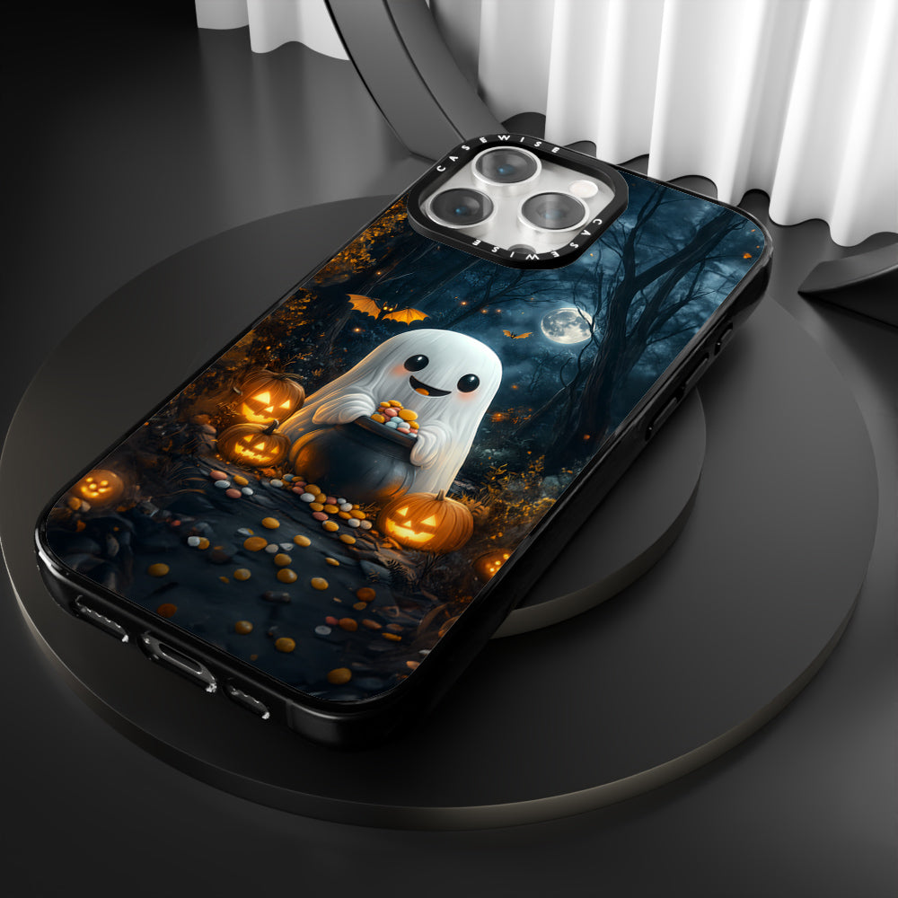 Pumpkin Ghost in Forest - Etui
