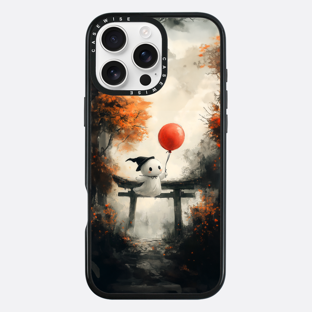 Japanese Torii Ghost with Balloon - Etui