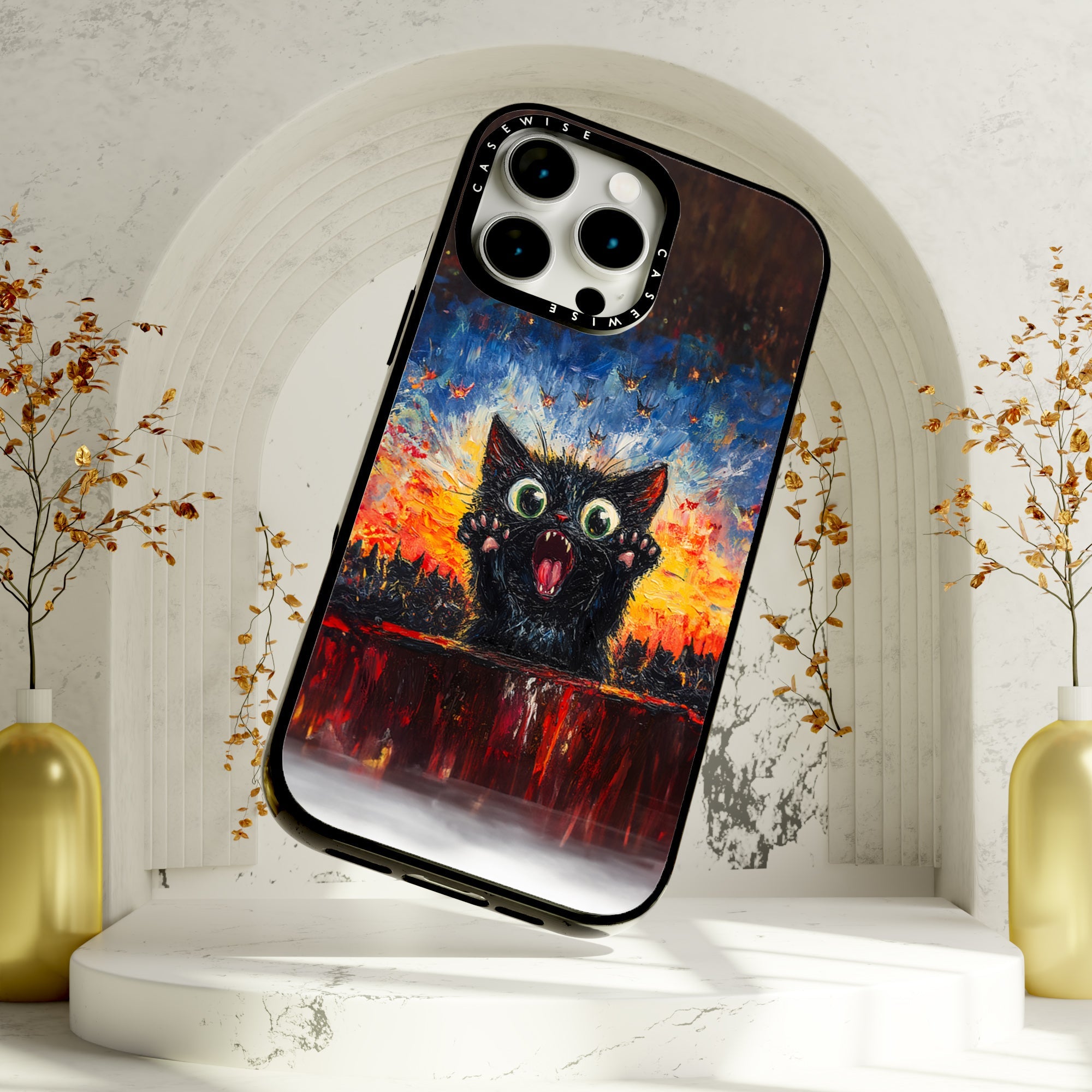 Scared Cat - Etui