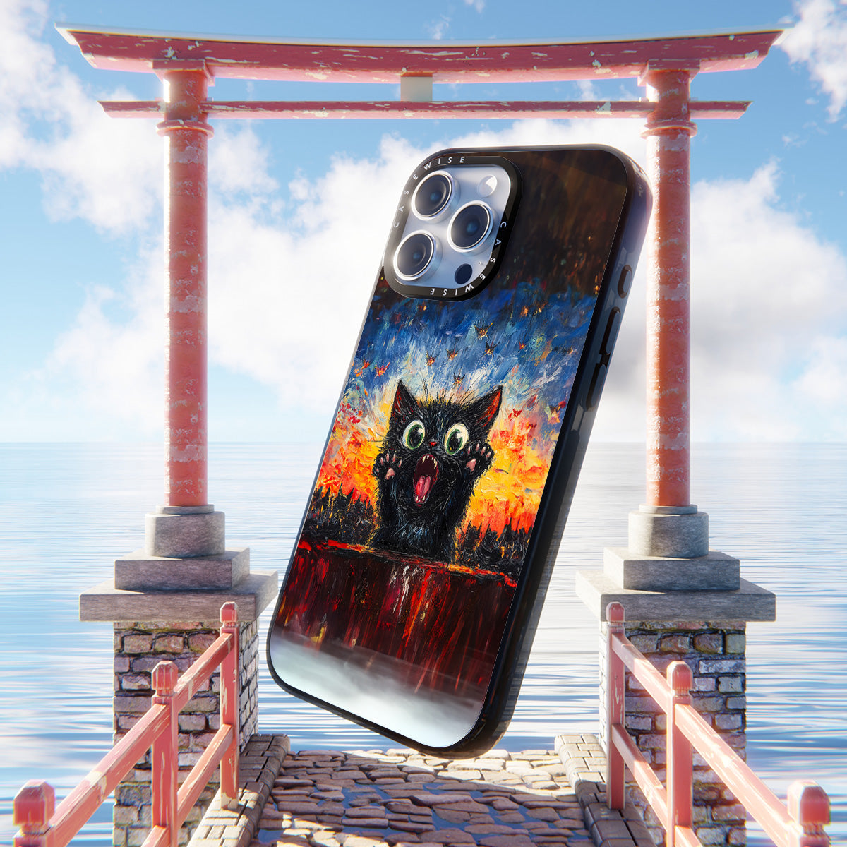 Scared Cat - Etui