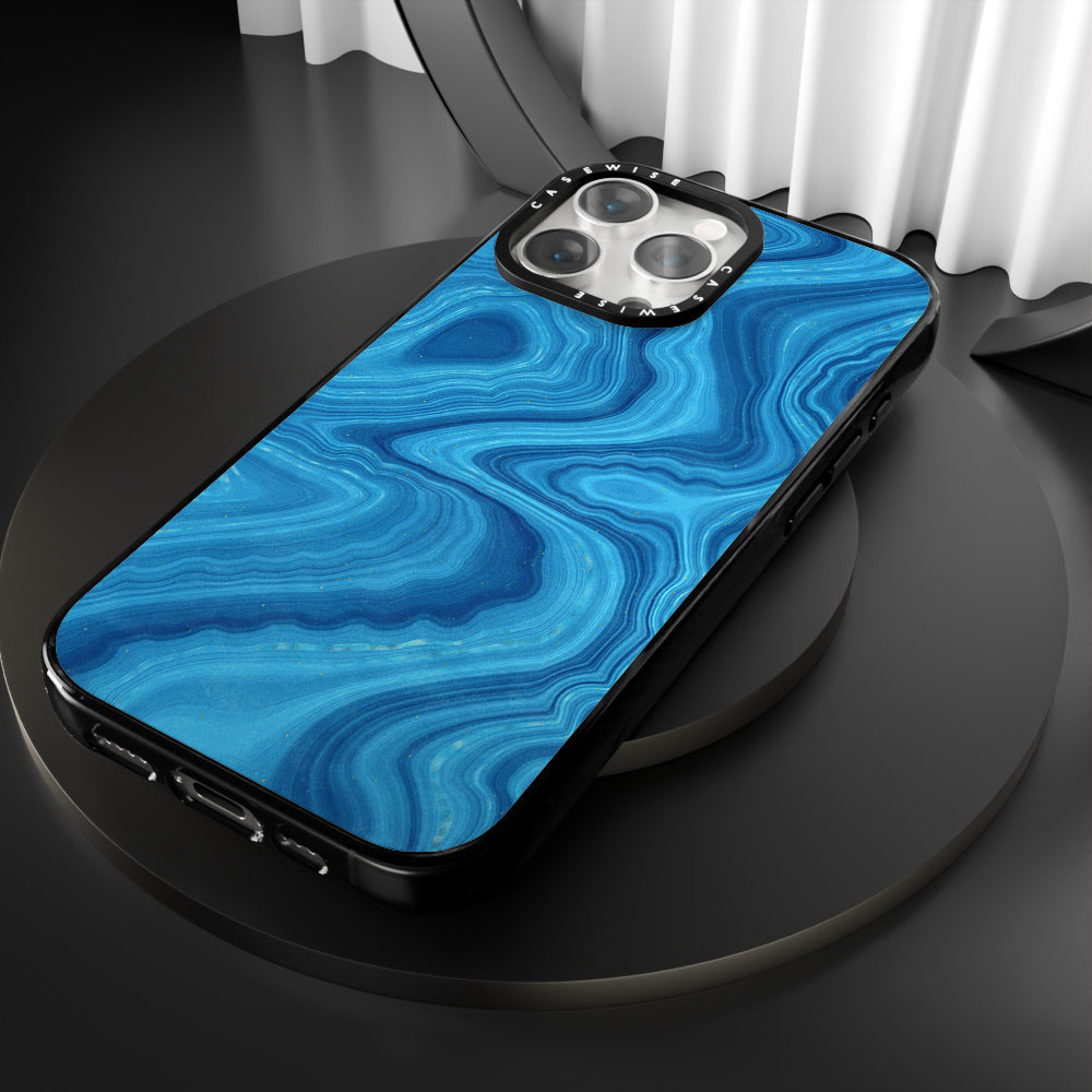 Blue Agate Texture 07 - Etui