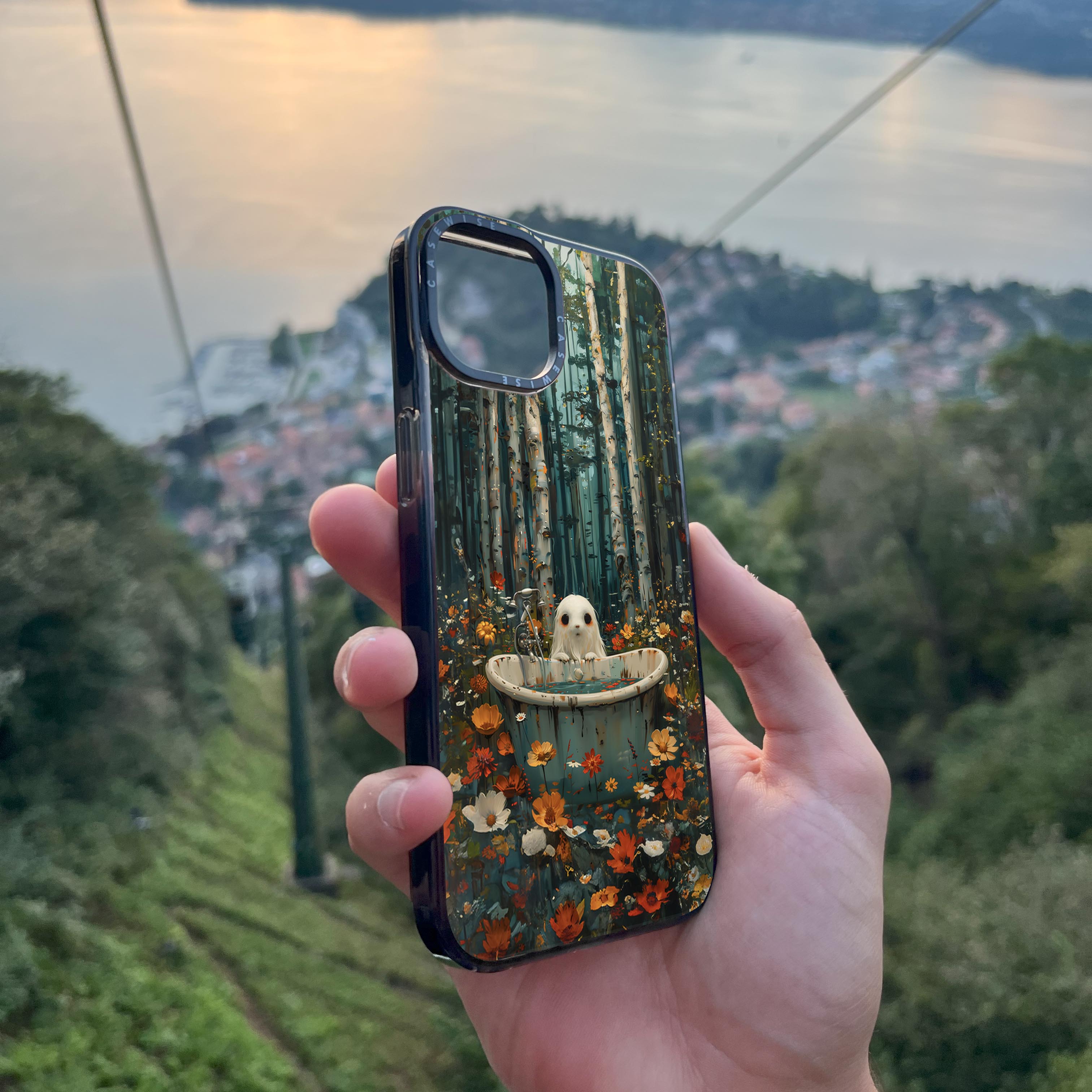 Bathtube Ghost in Forest - Etui