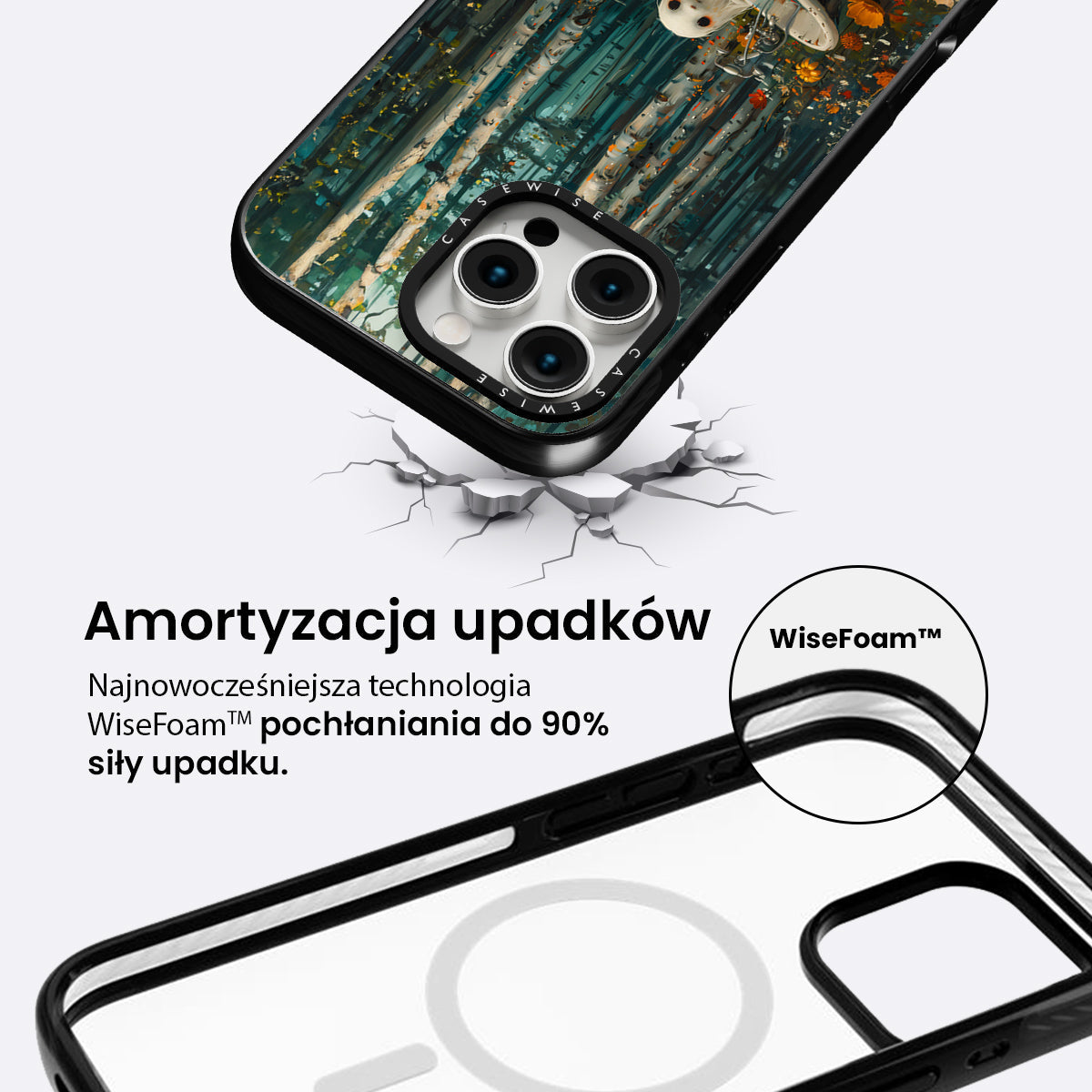 Bathtube Ghost in Forest - Etui