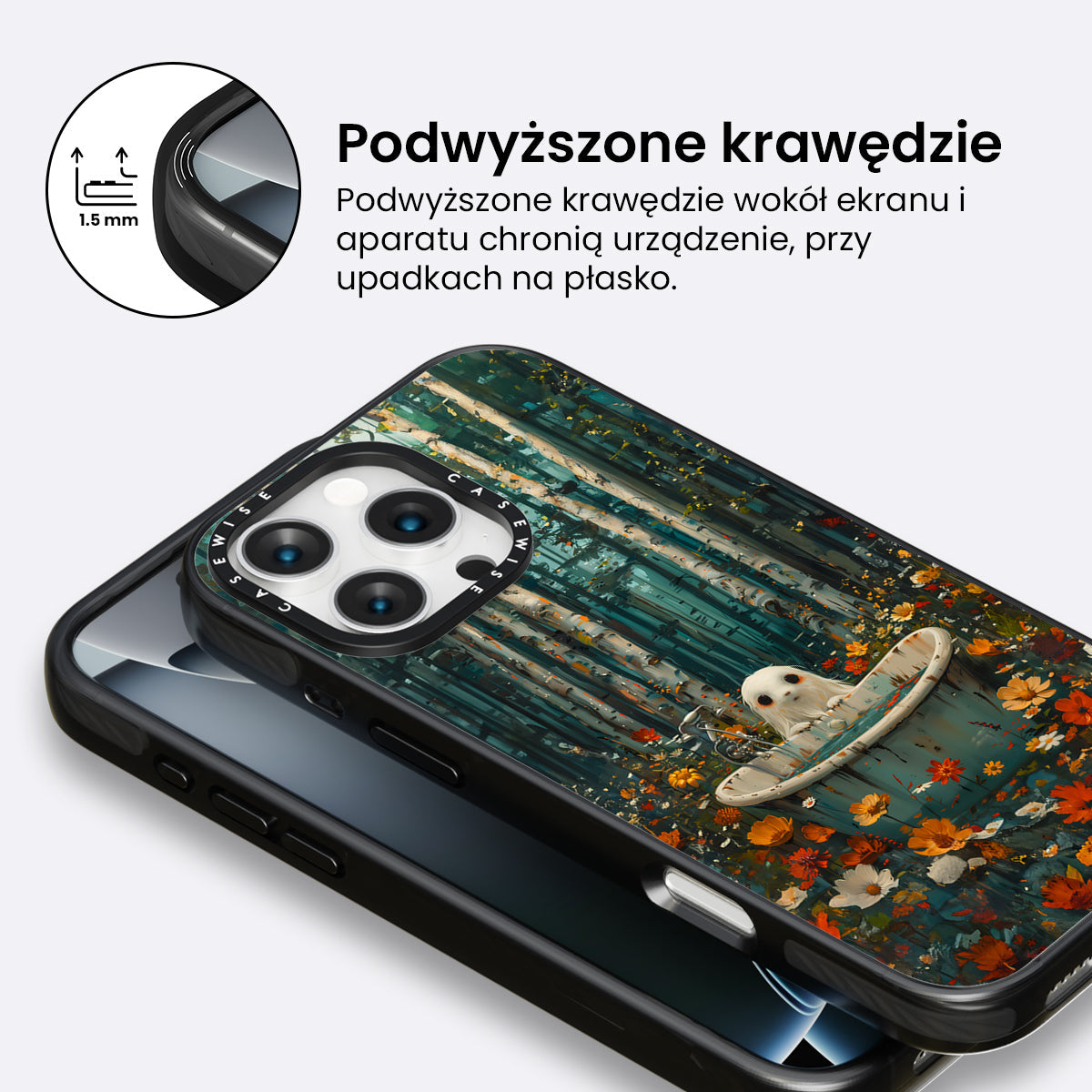 Bathtube Ghost in Forest - Etui