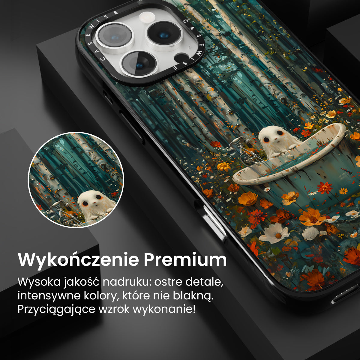Bathtube Ghost in Forest - Etui