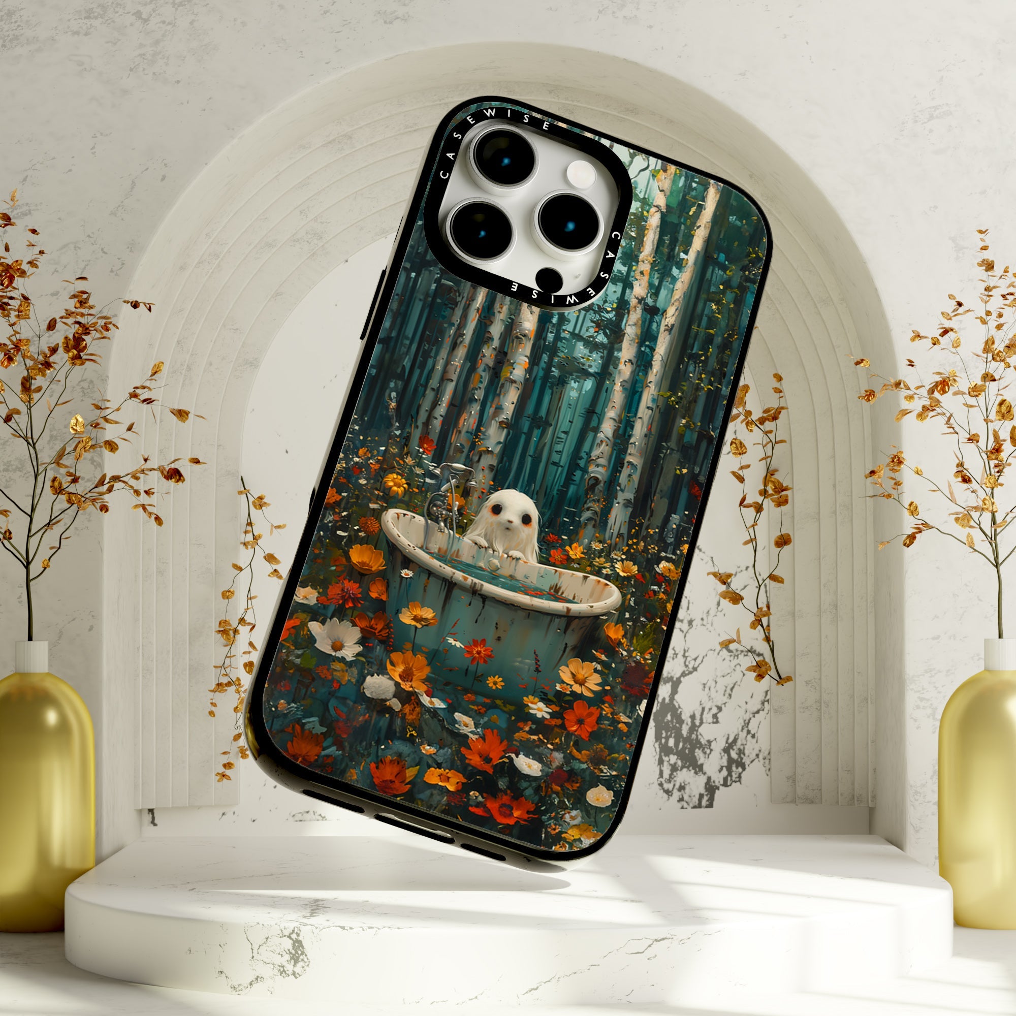 Bathtube Ghost in Forest - Etui