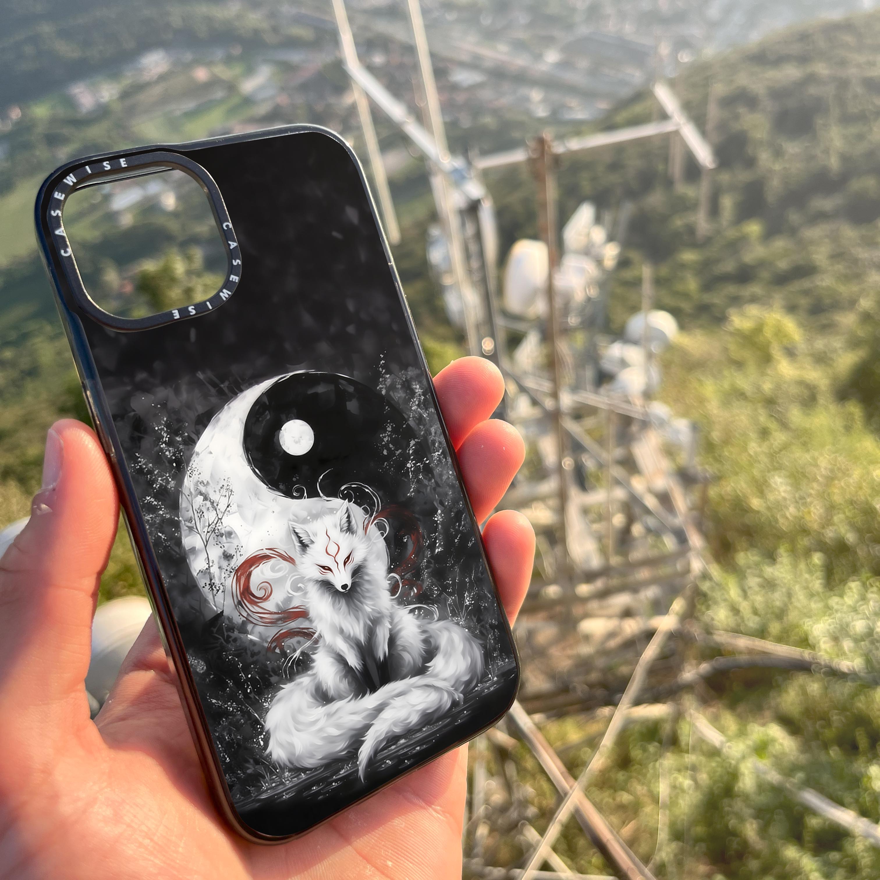 Kitsune Yin and Yang Neu - Etui