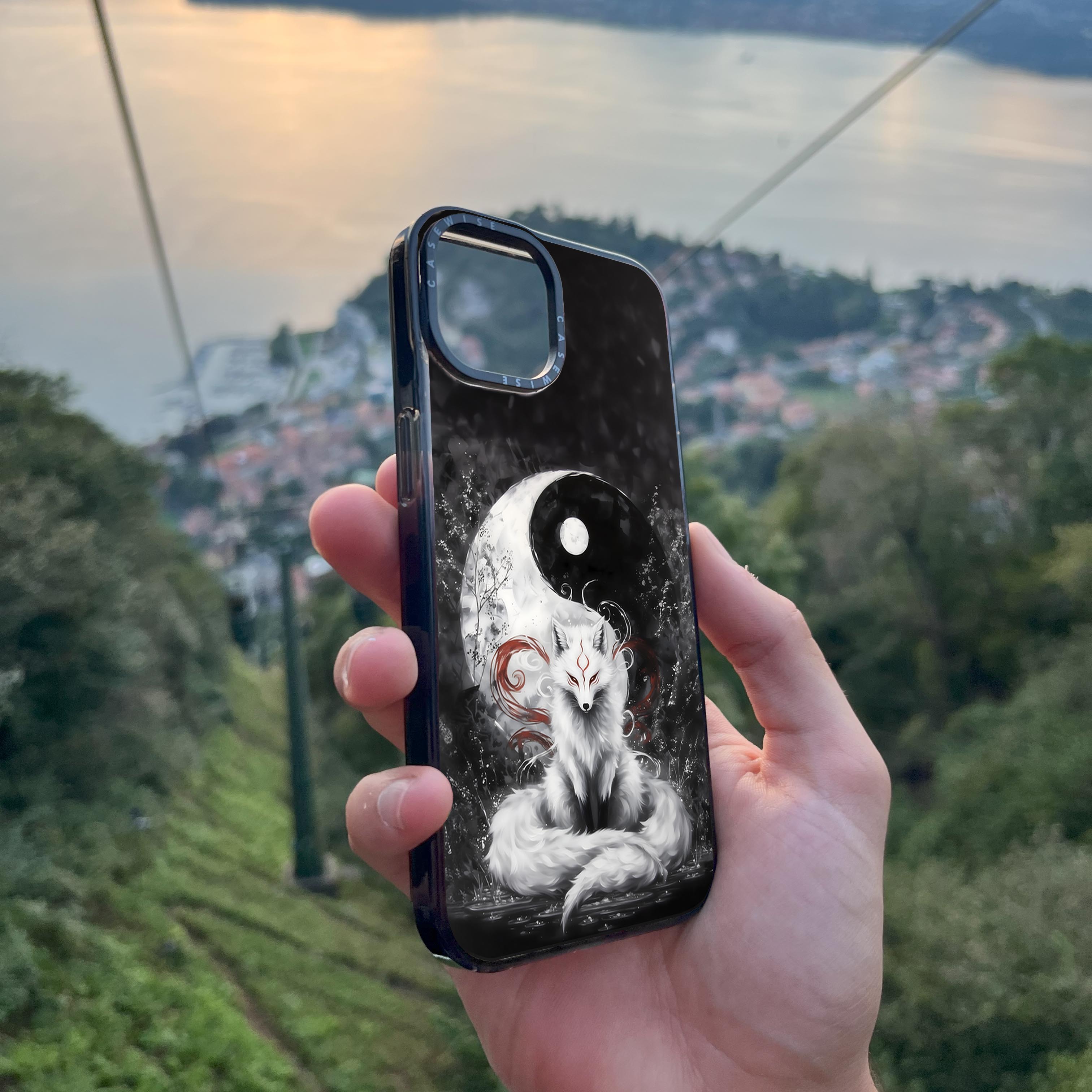Kitsune Yin and Yang Neu - Etui