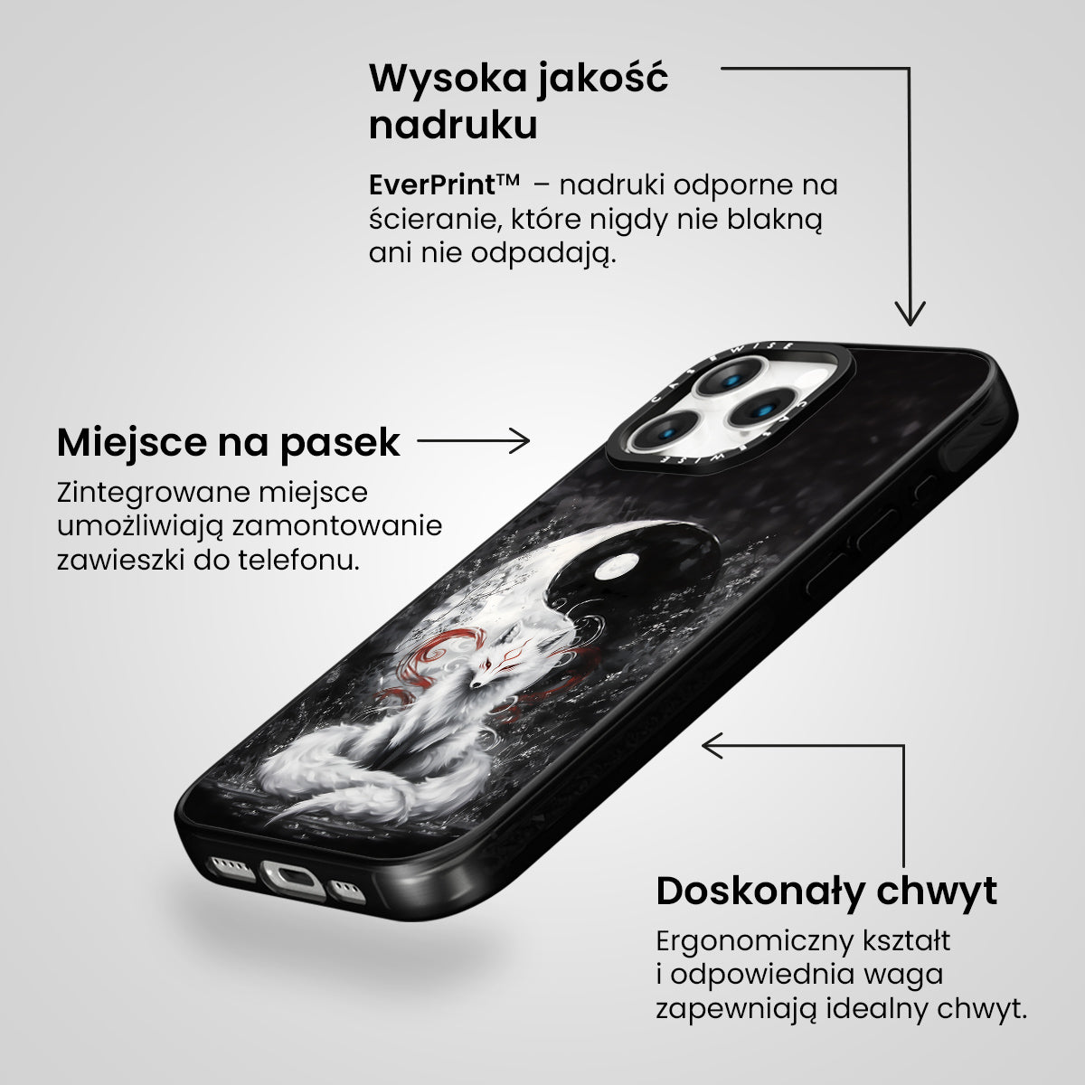 Kitsune Yin and Yang Neu - Etui