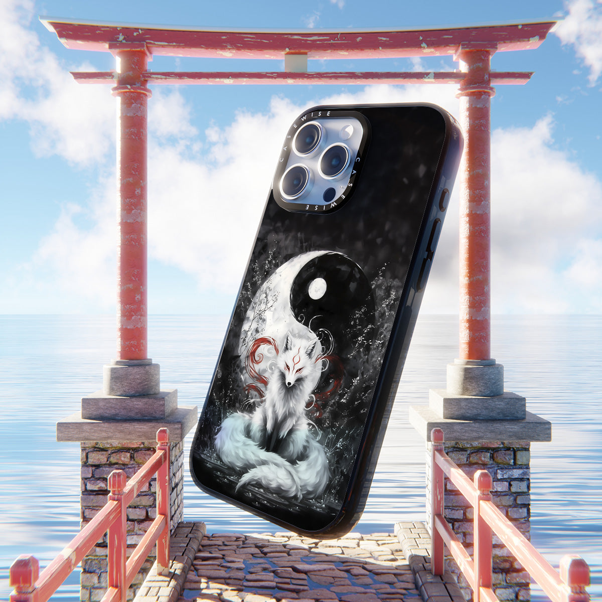 Kitsune Yin and Yang Neu - Etui