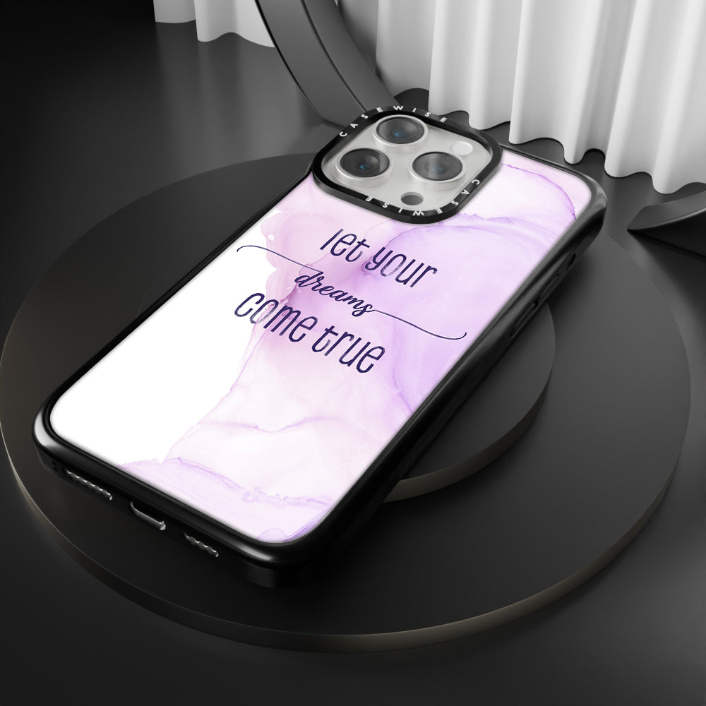 Let your dreams come true | floating colors - Etui