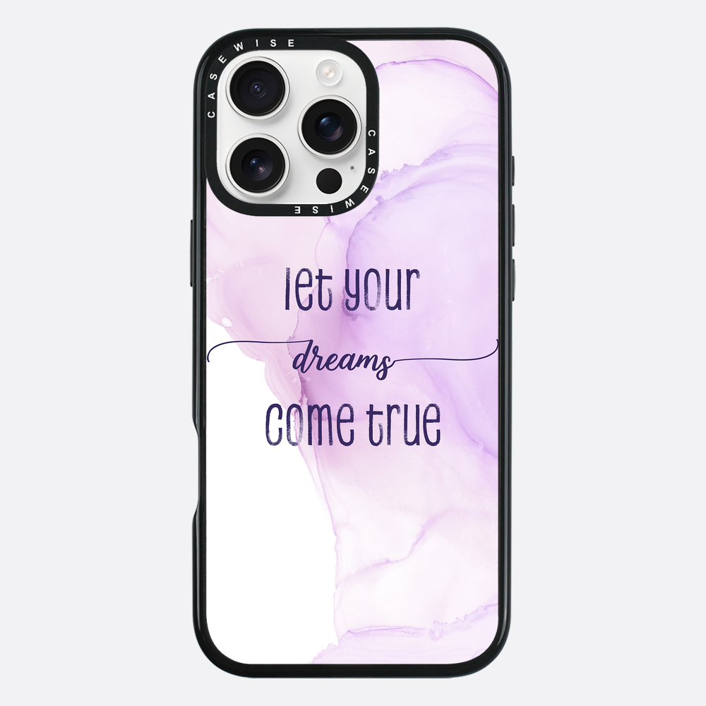 Let your dreams come true | floating colors - Etui