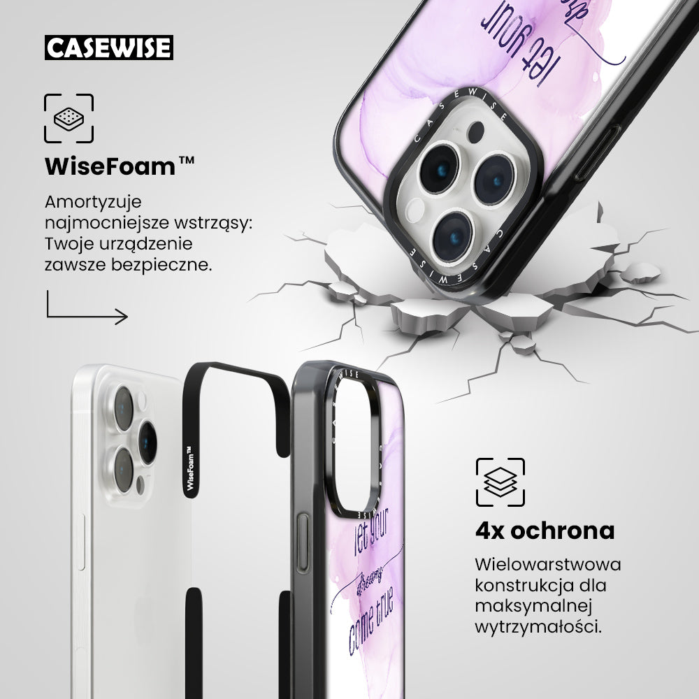 Let your dreams come true | floating colors - Etui