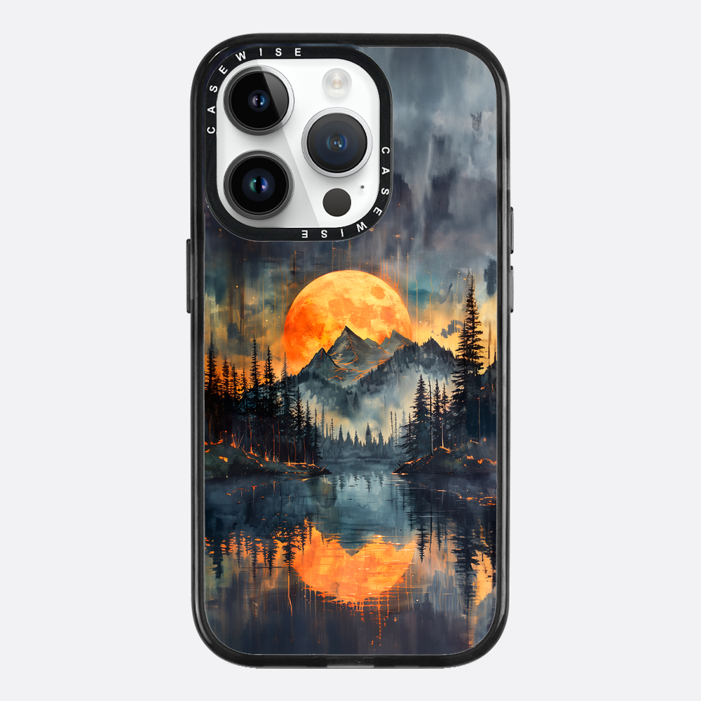Golden Veingd Mountain sunset - Etui