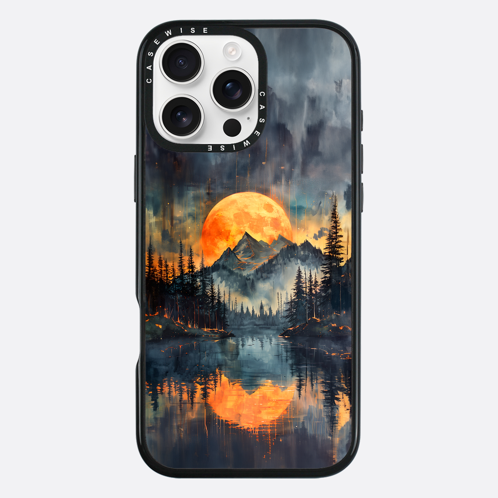 Golden Veingd Mountain sunset - Etui