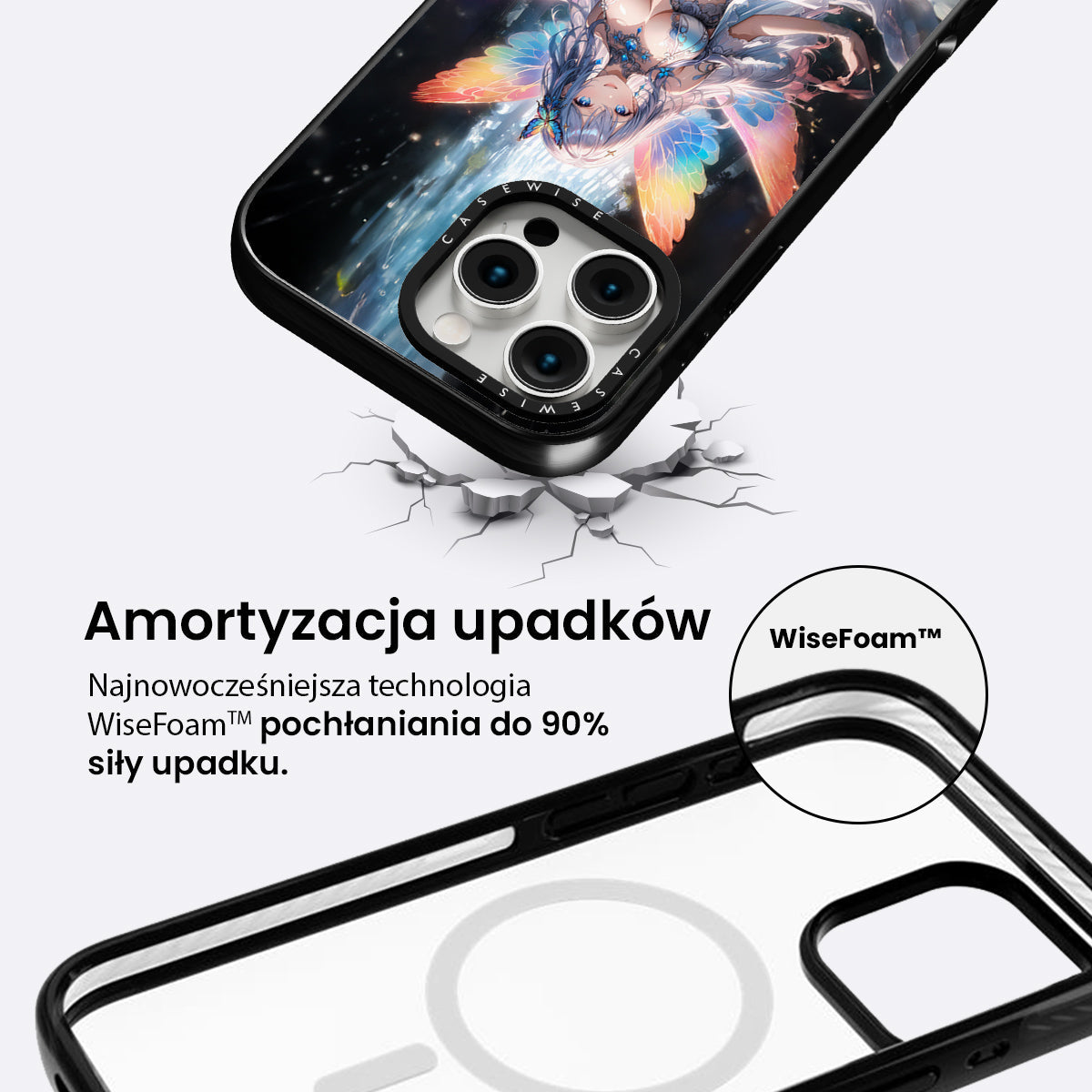 Butterfly Anime Manga Girl - Etui