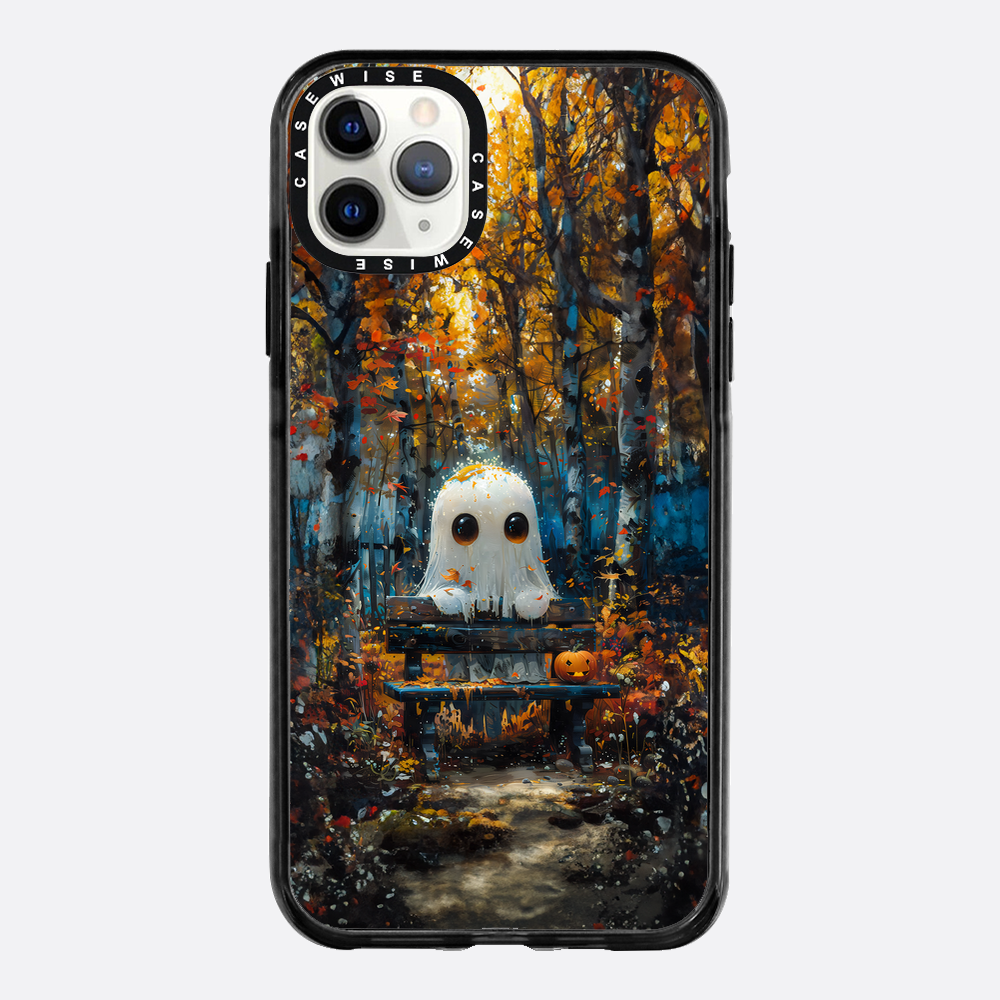 Cute Ghost in August Forest - Etui