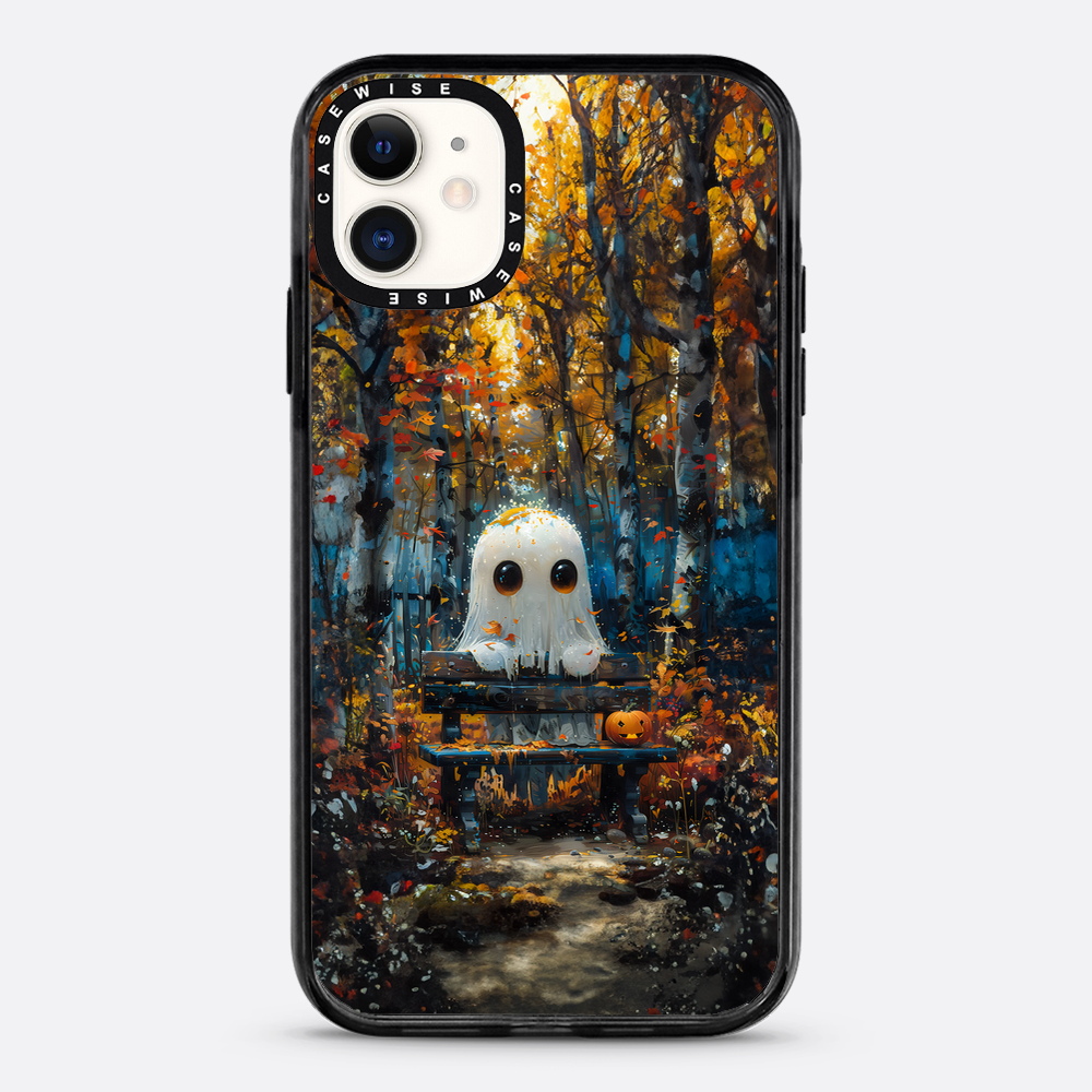 Cute Ghost in August Forest - Etui