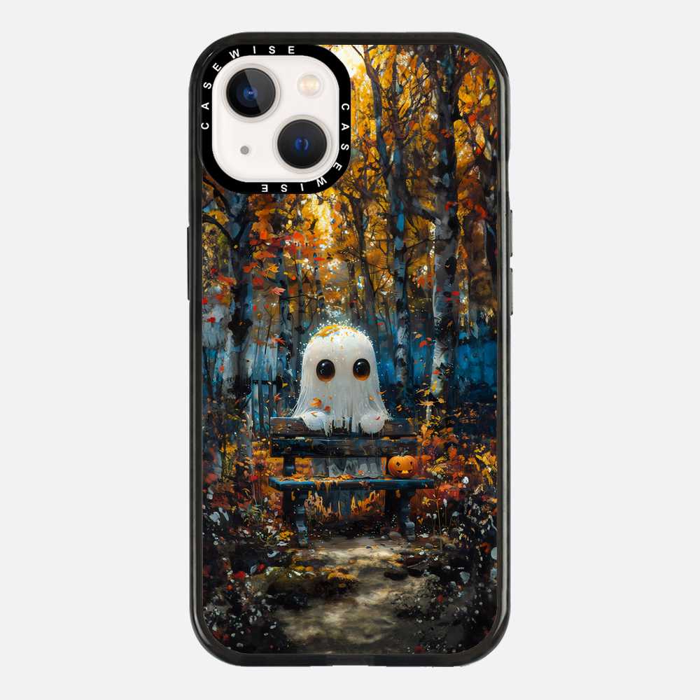 Cute Ghost in August Forest - Etui