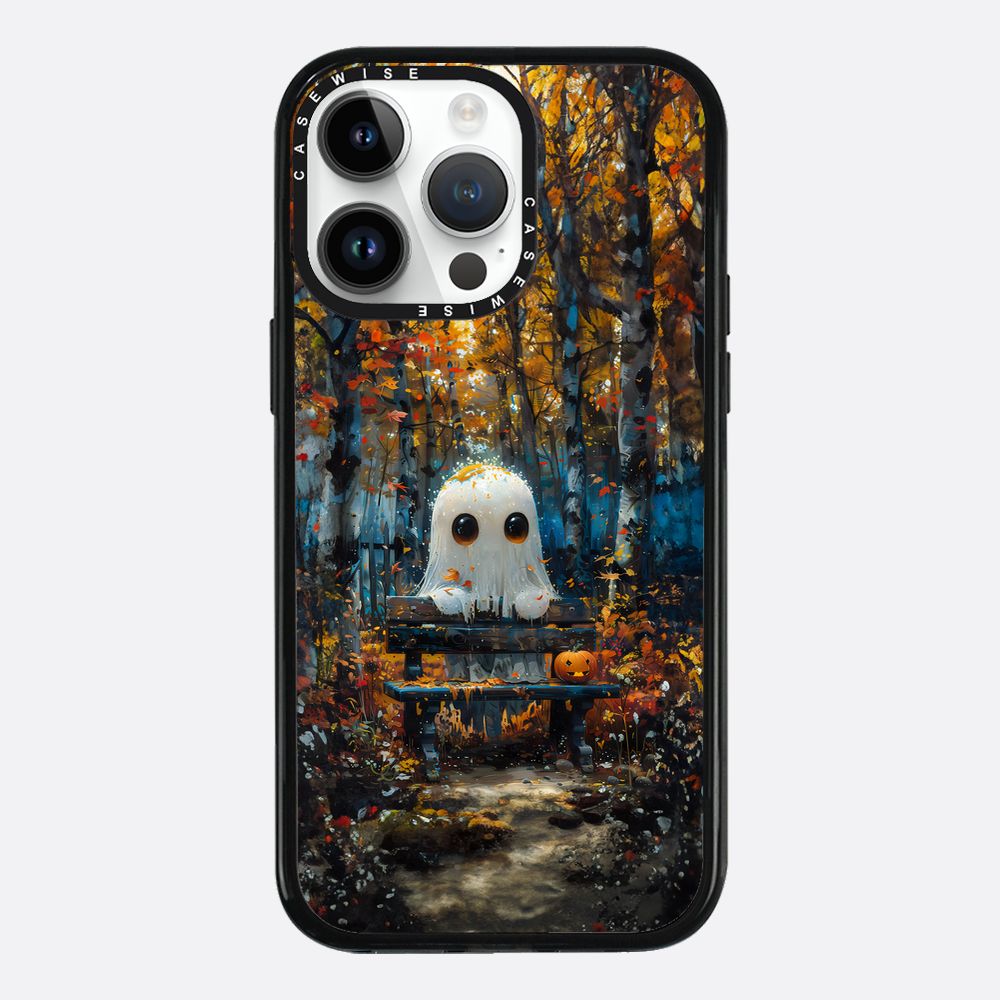Cute Ghost in August Forest - Etui