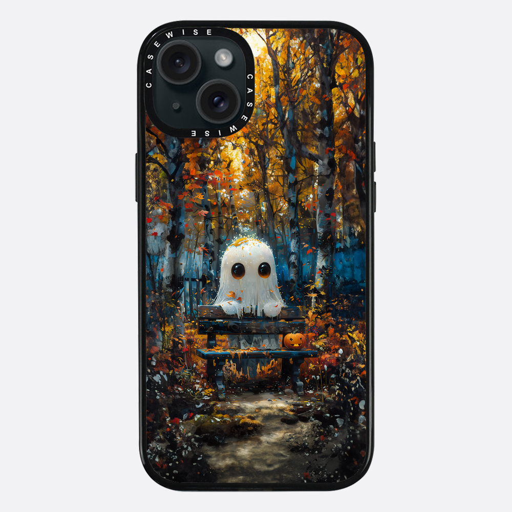 Cute Ghost in August Forest - Etui