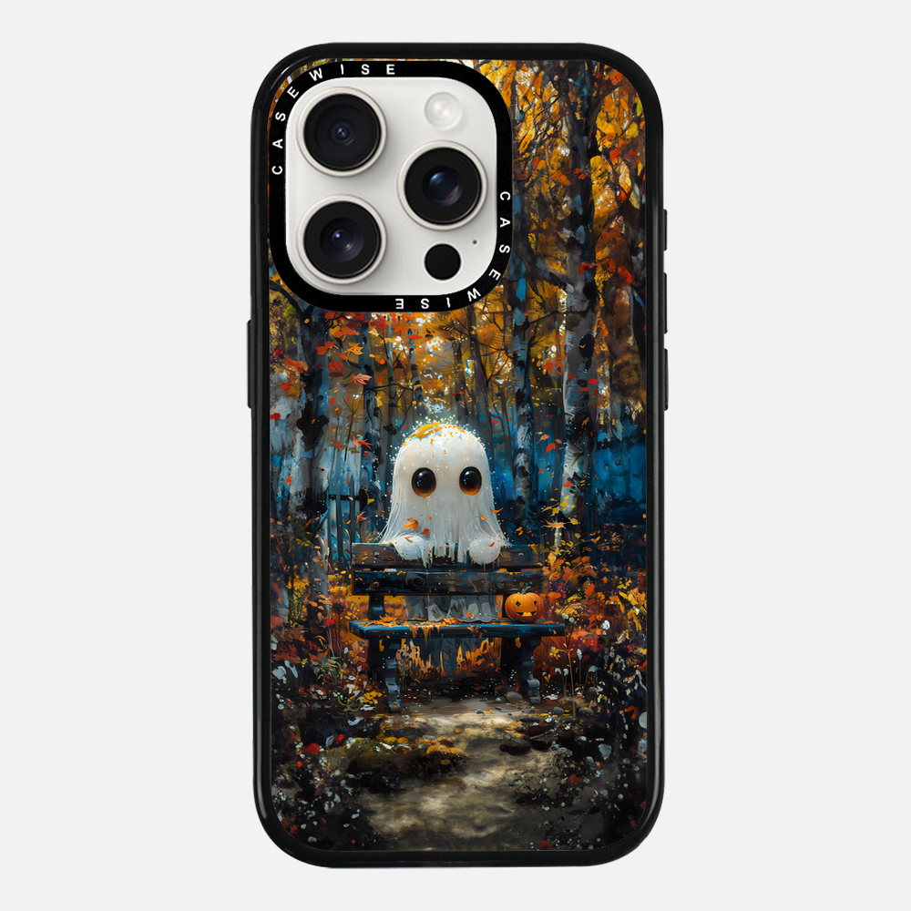 Cute Ghost in August Forest - Etui
