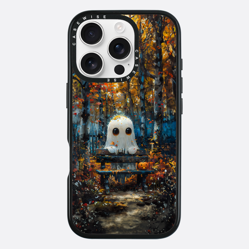 Cute Ghost in August Forest - Etui