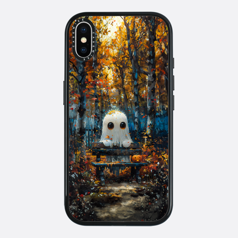 Cute Ghost in August Forest - Etui