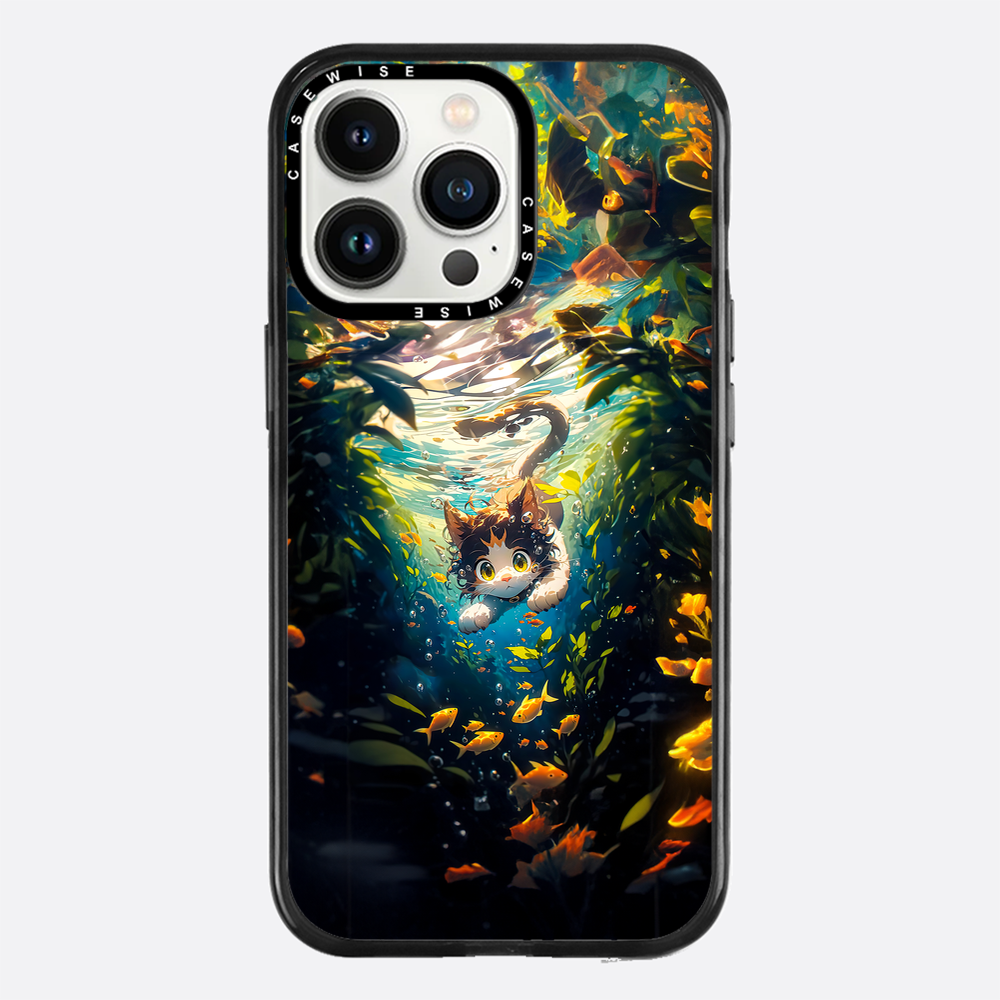 Underwater Cat - Etui