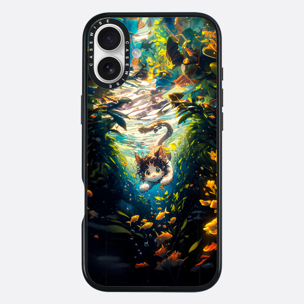 Underwater Cat - Etui