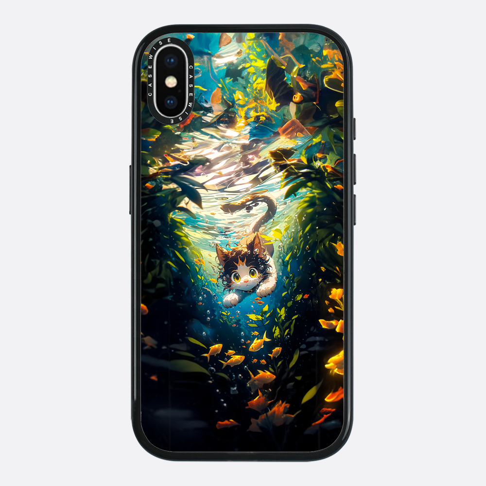 Underwater Cat - Etui