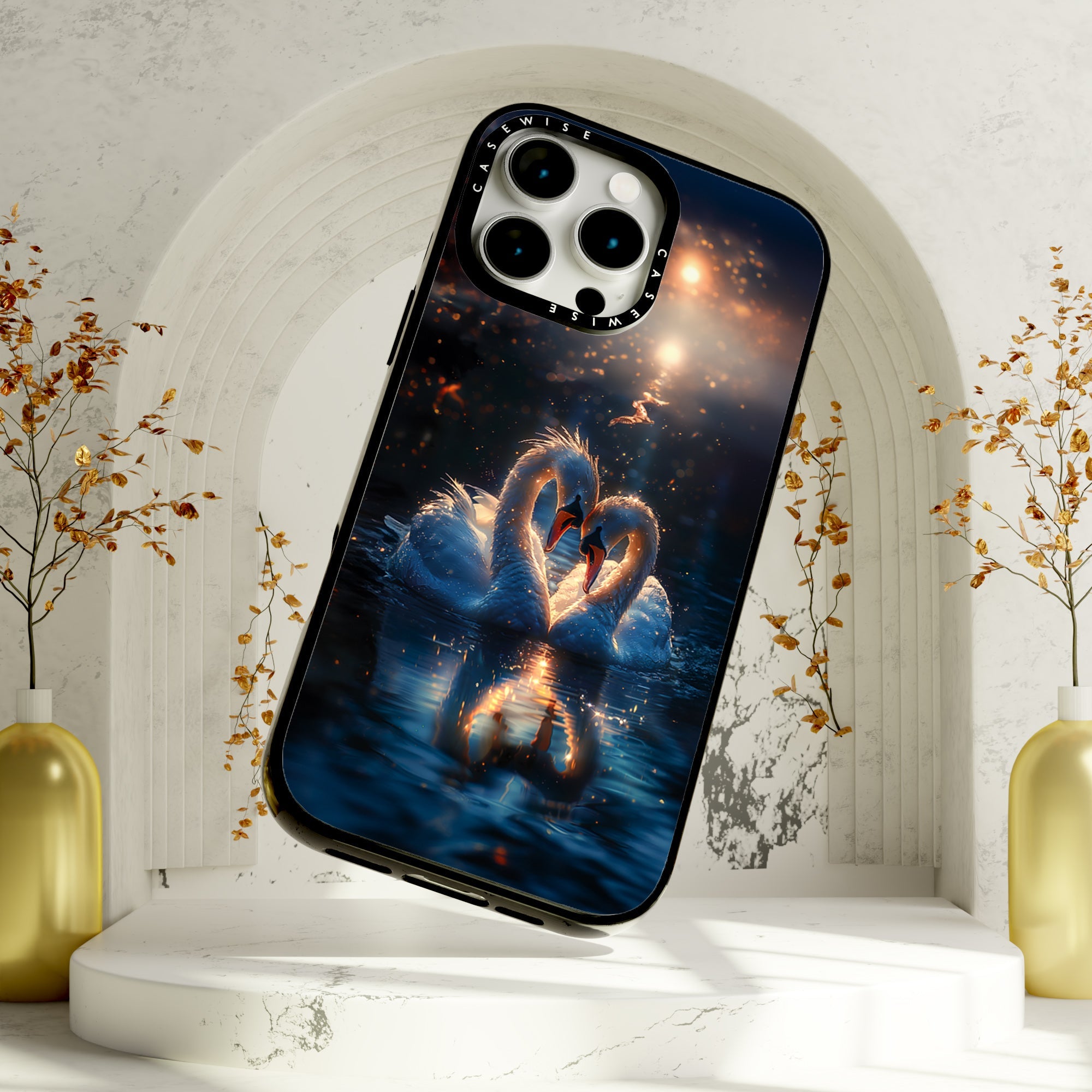 Love of swans - Etui