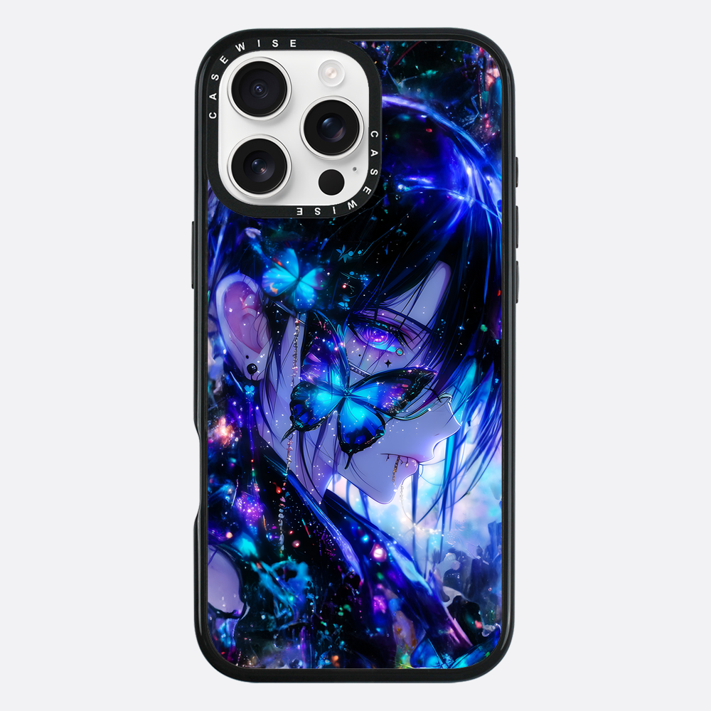 Butterfly Anime Girl - Etui