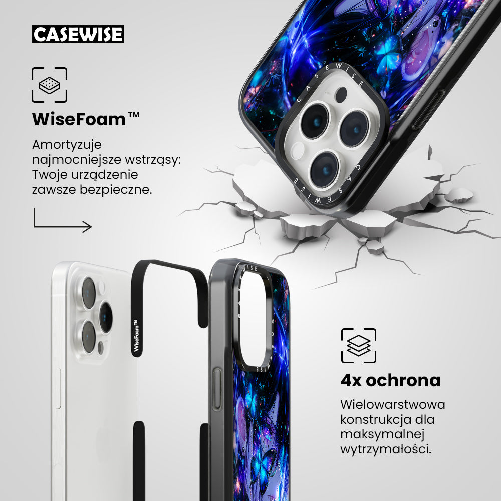 Butterfly Anime Girl - Etui