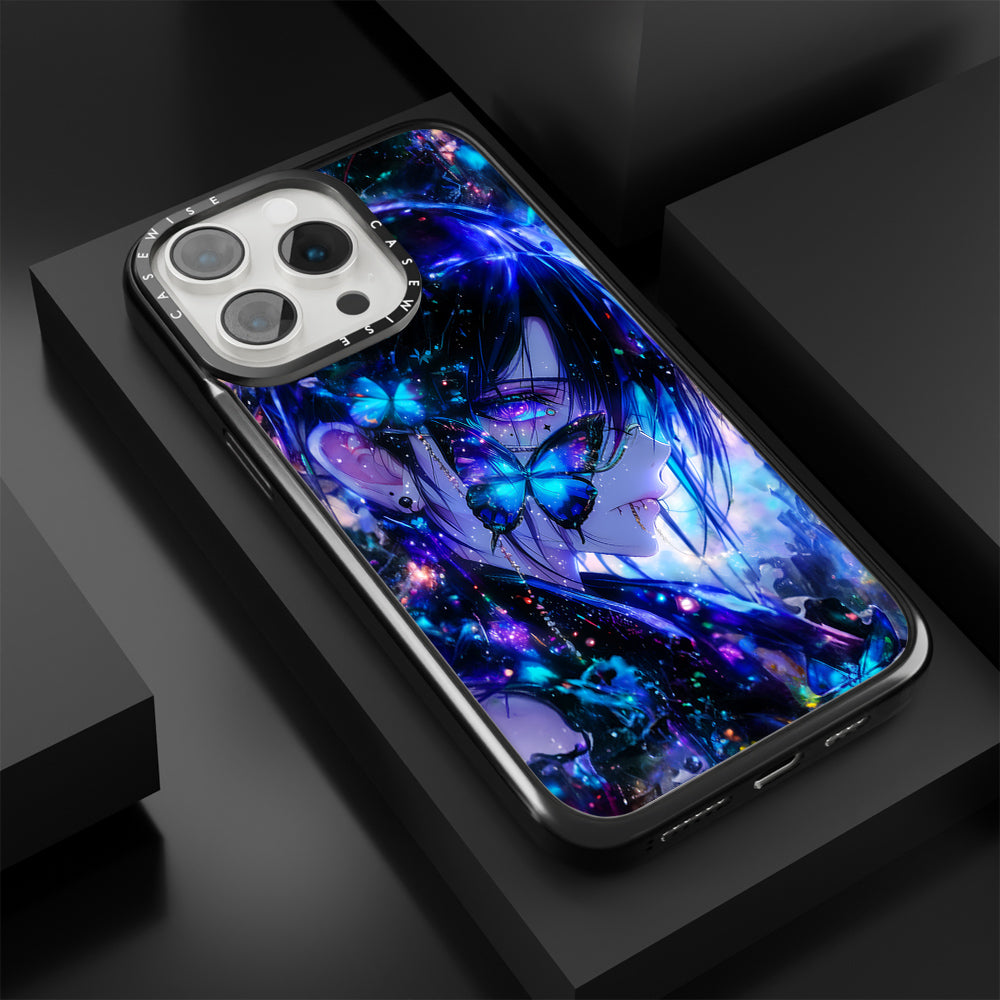 Butterfly Anime Girl - Etui