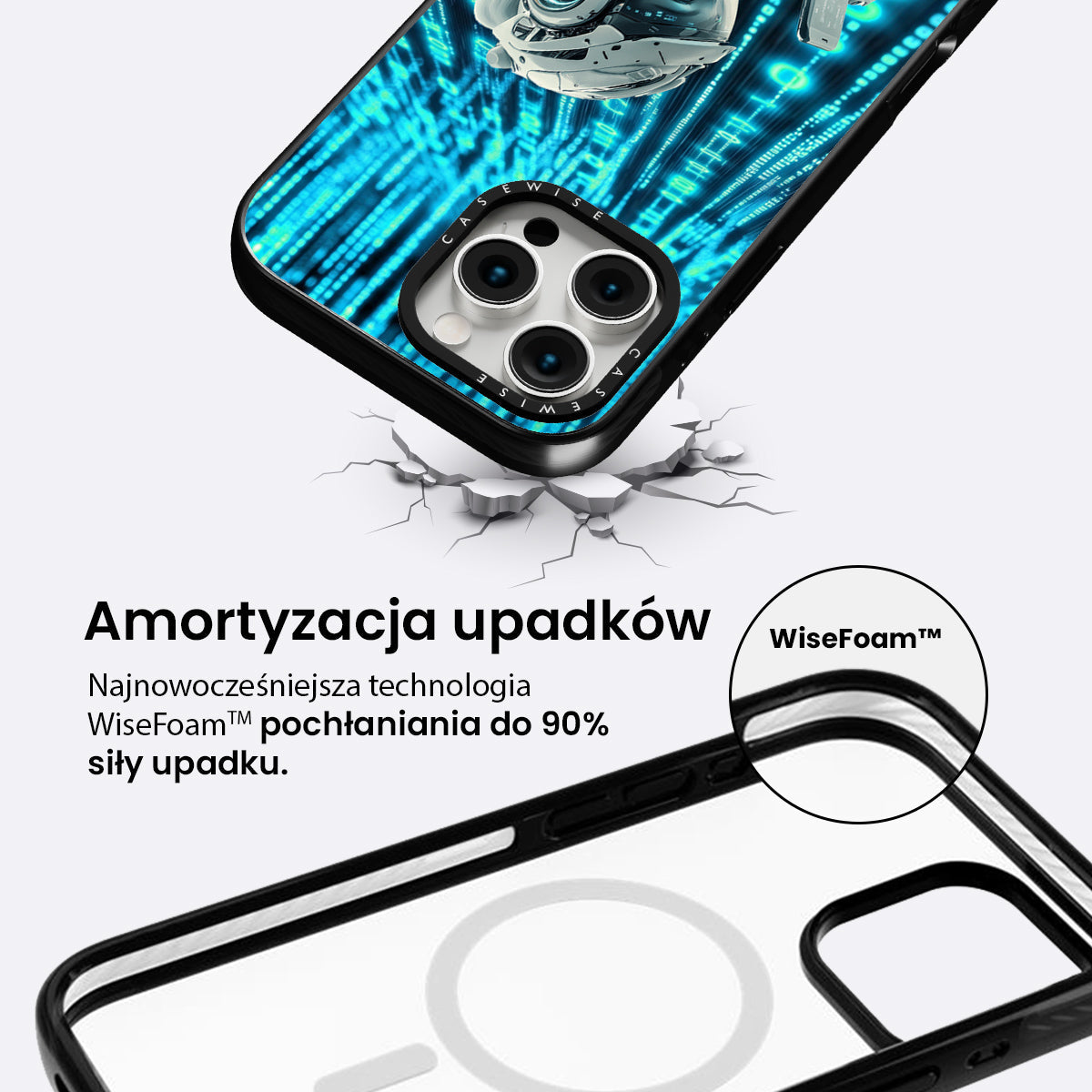 Digital Female Robot Phone - Etui