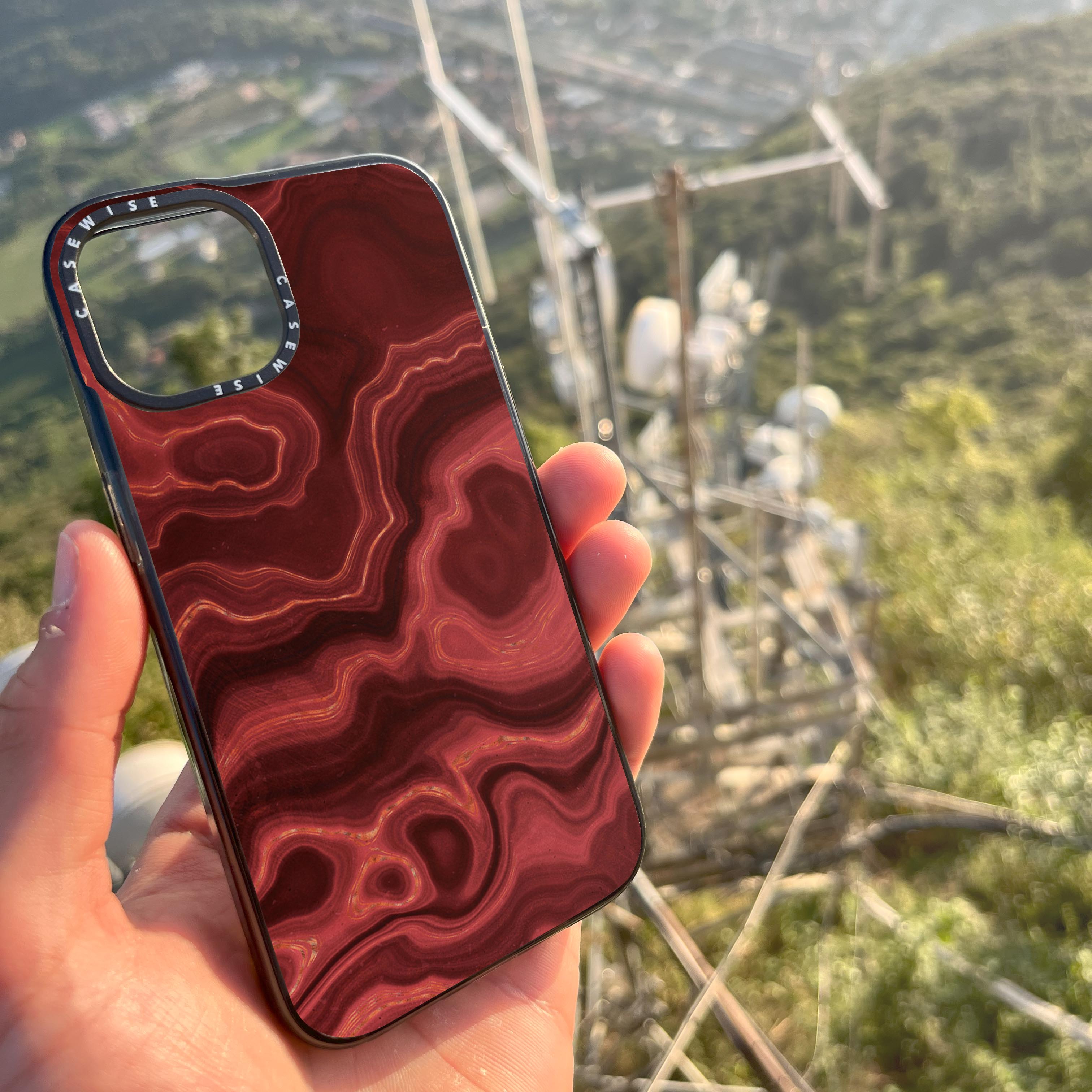 Red Agate Texture 03 - Etui