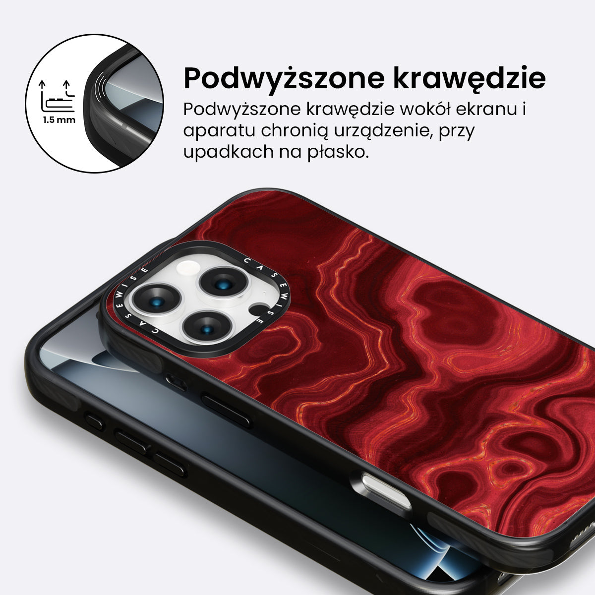 Red Agate Texture 03 - Etui