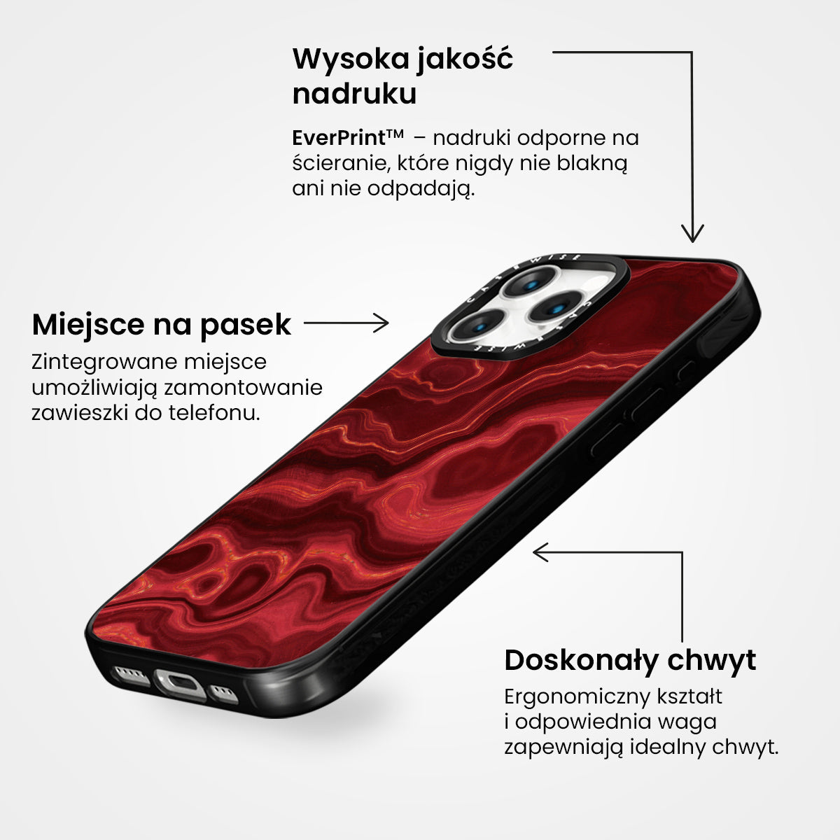 Red Agate Texture 03 - Etui