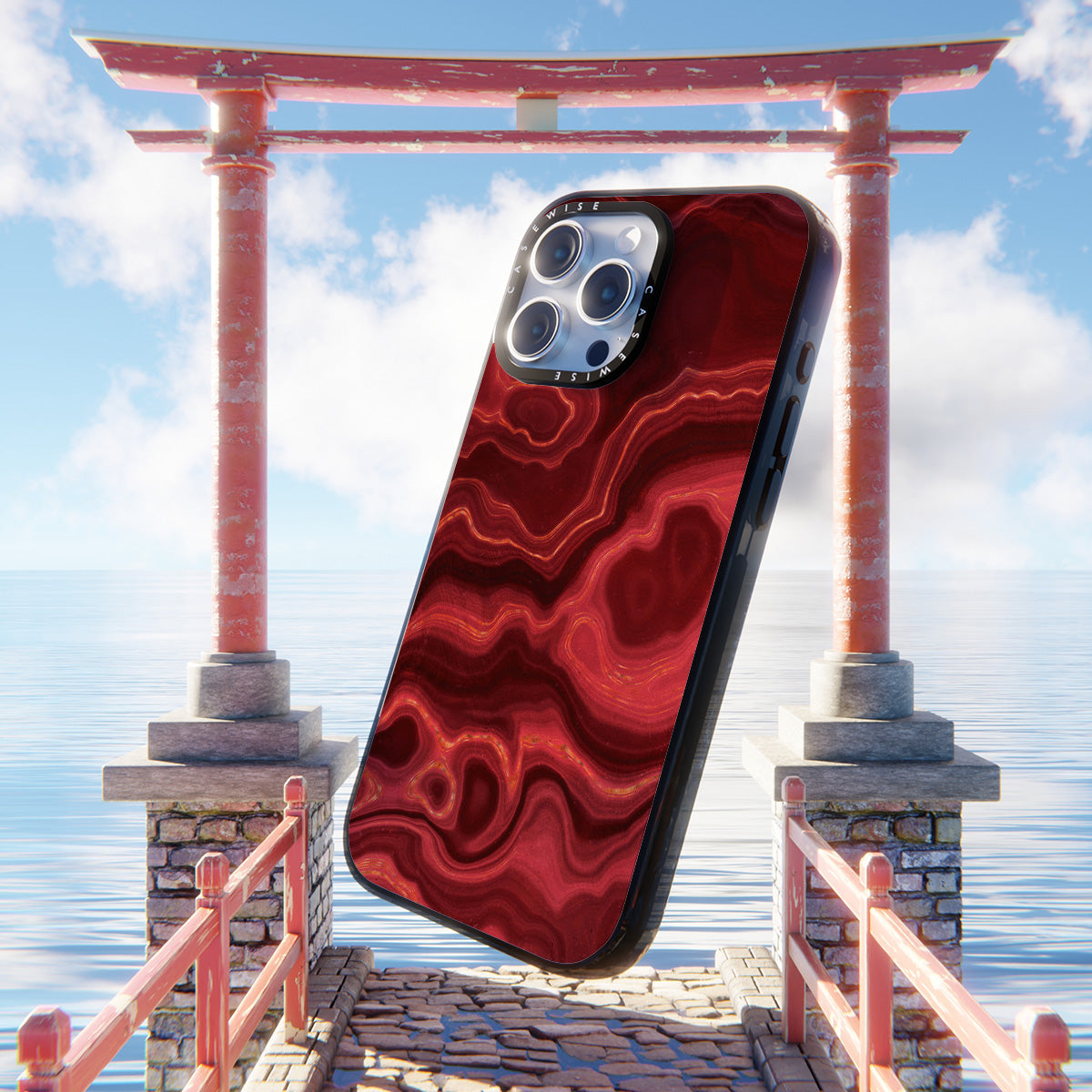 Red Agate Texture 03 - Etui