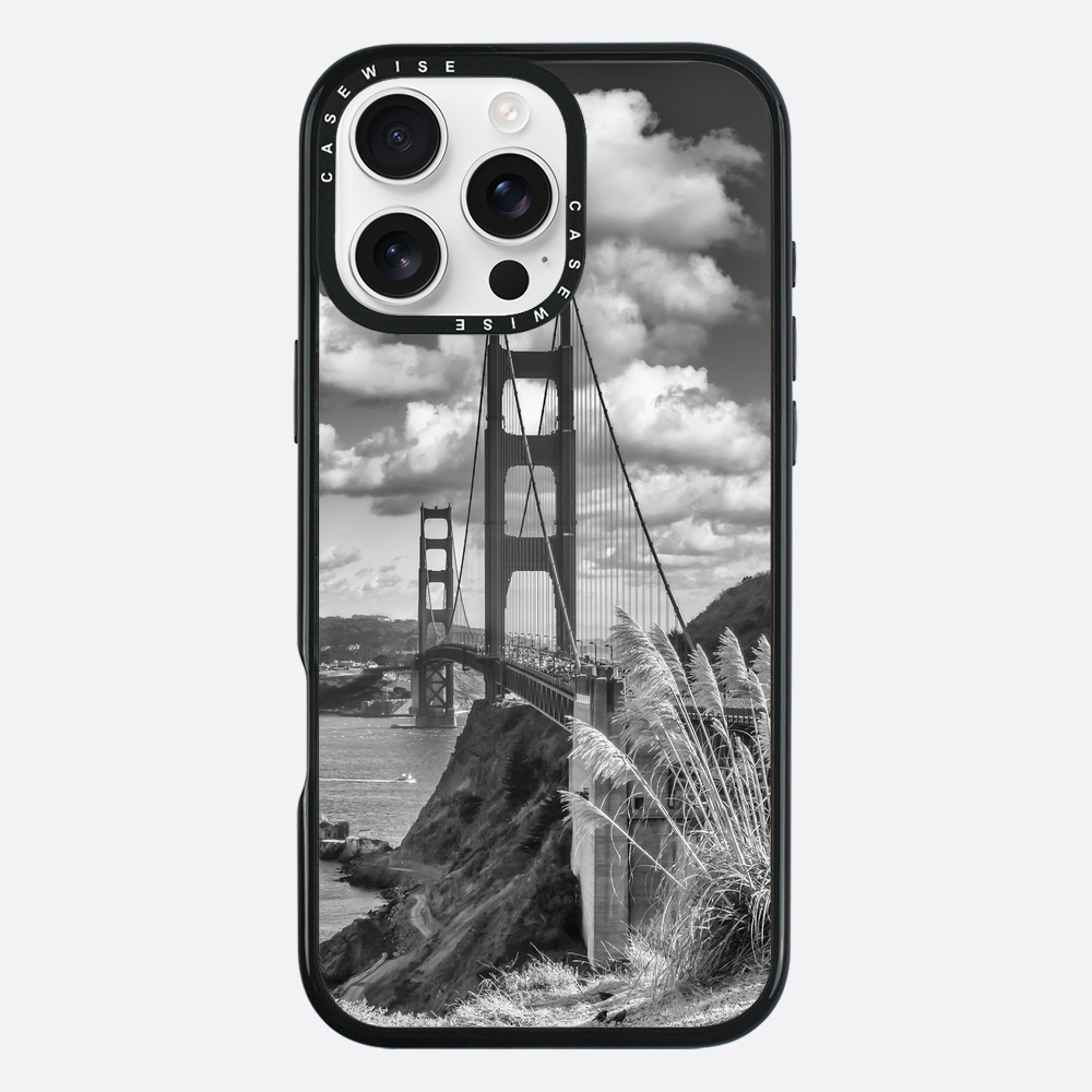 SAN FRANCISCO Golden Gate Bridge | monochrome - Etui