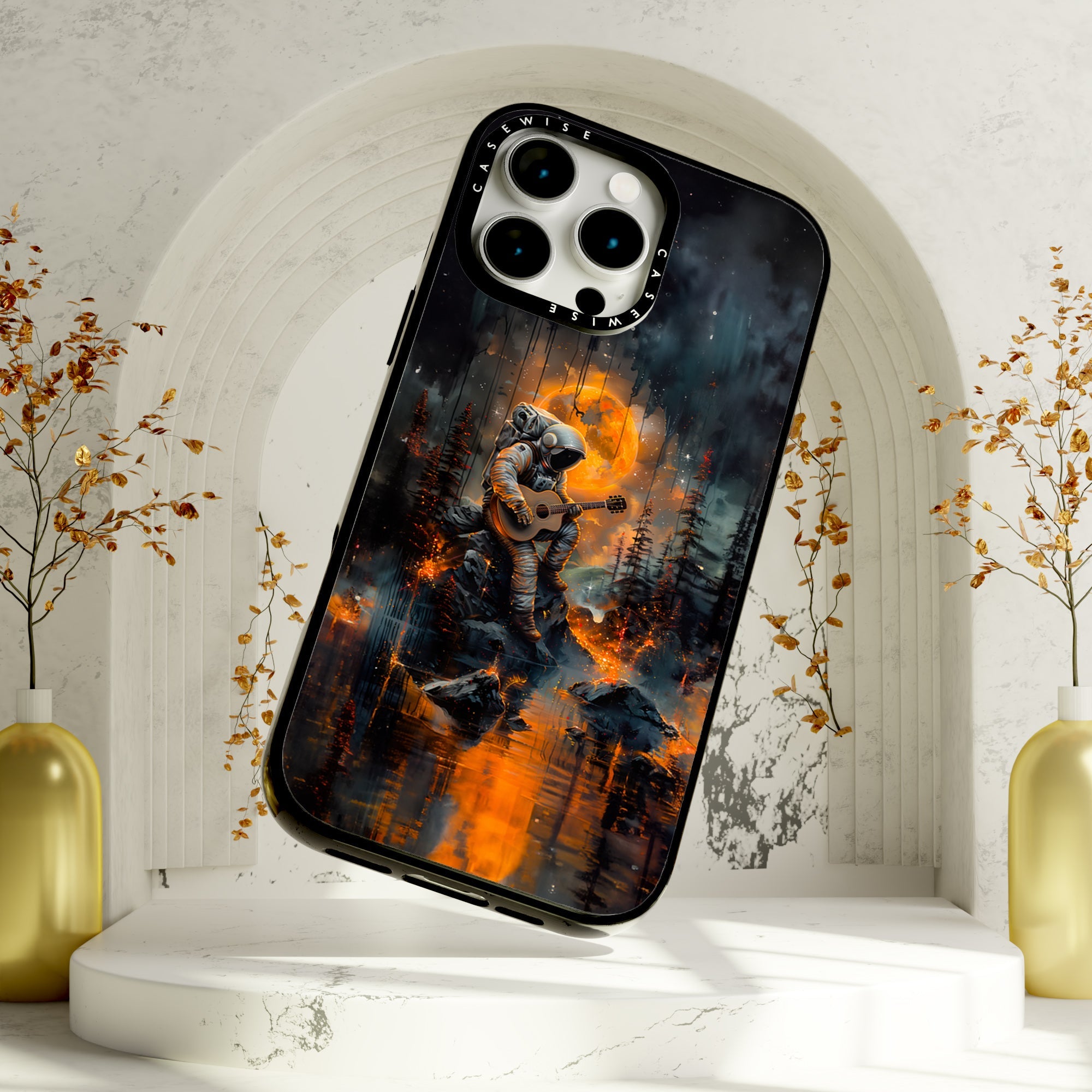 Golden Astronaut - Etui