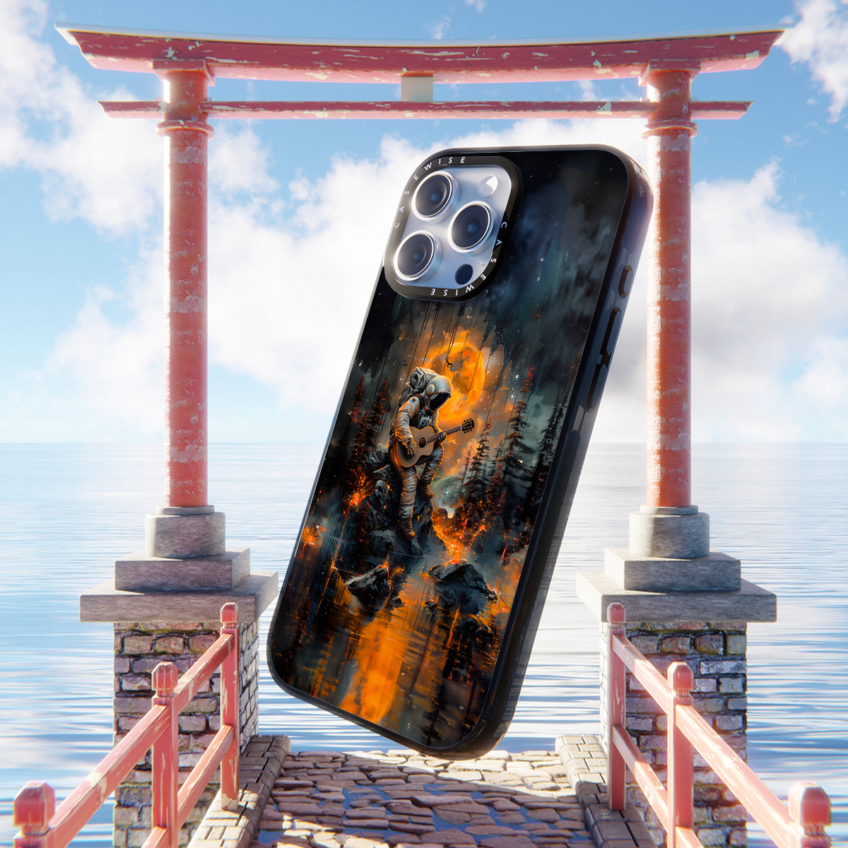 Golden Astronaut - Etui
