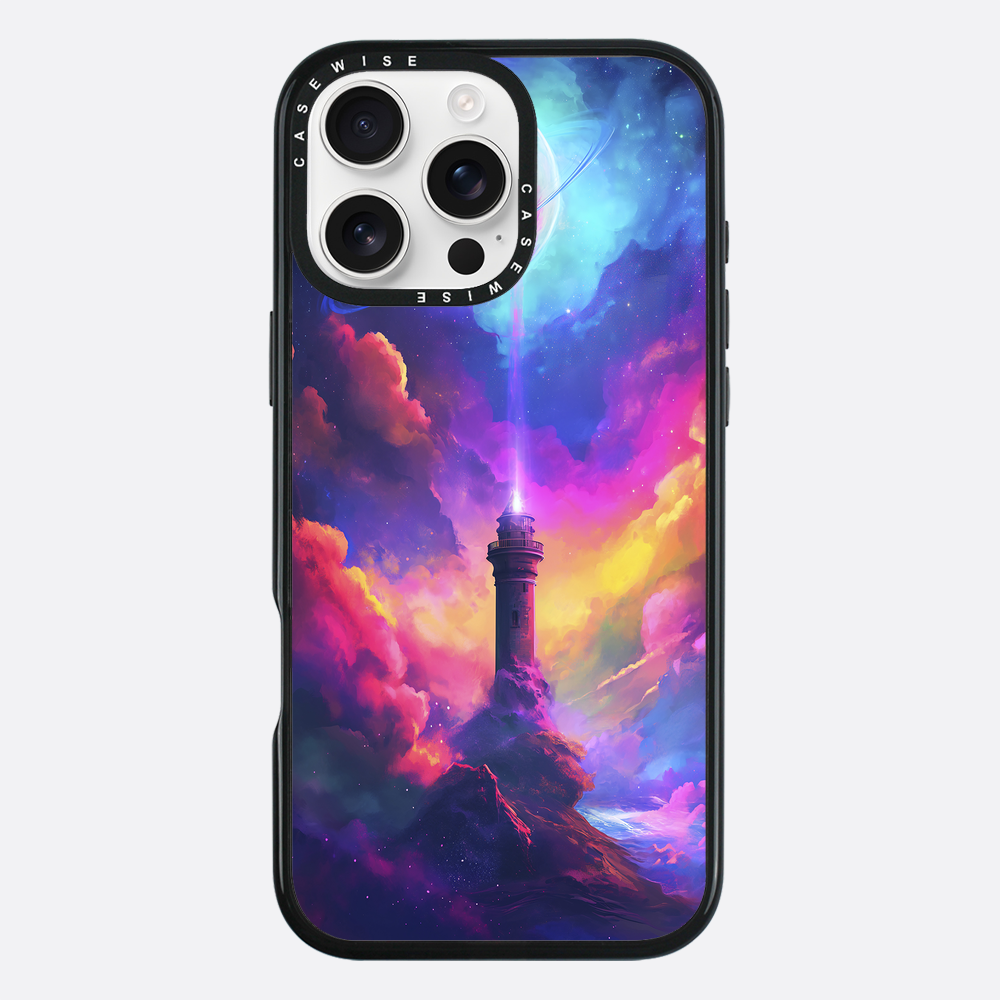 Space Lighthouse Painting - Etui