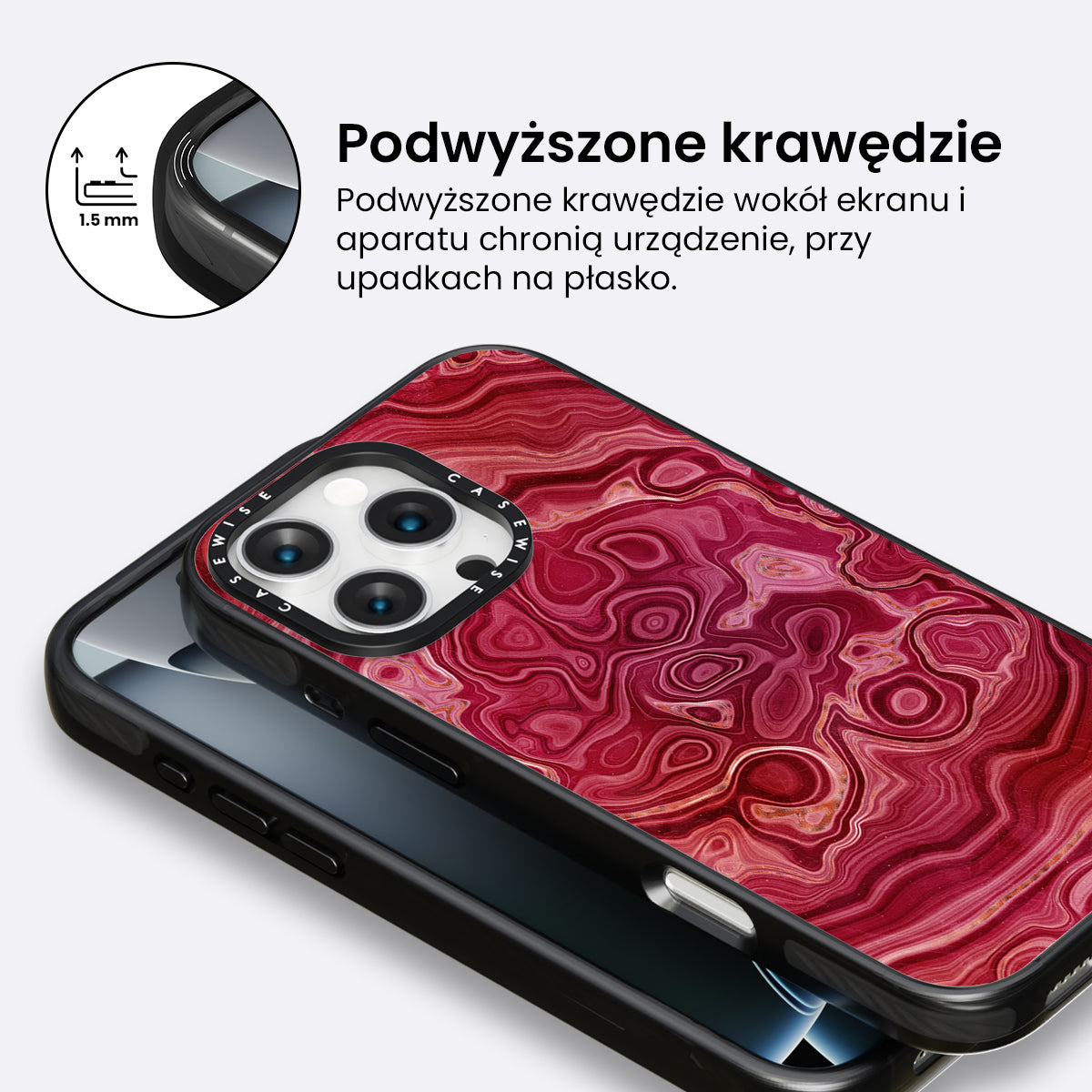 Red Agate Texture 07 - Etui