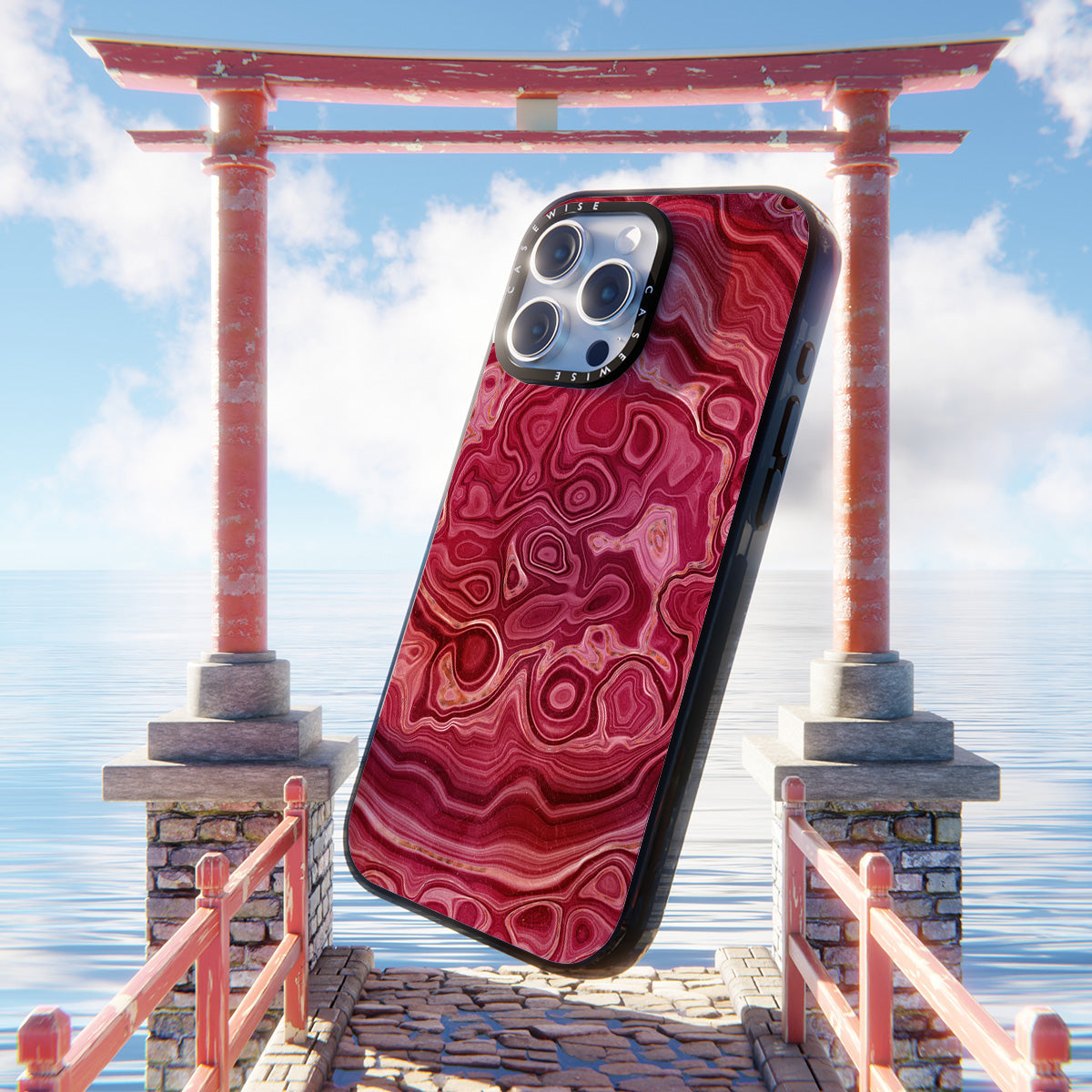 Red Agate Texture 07 - Etui